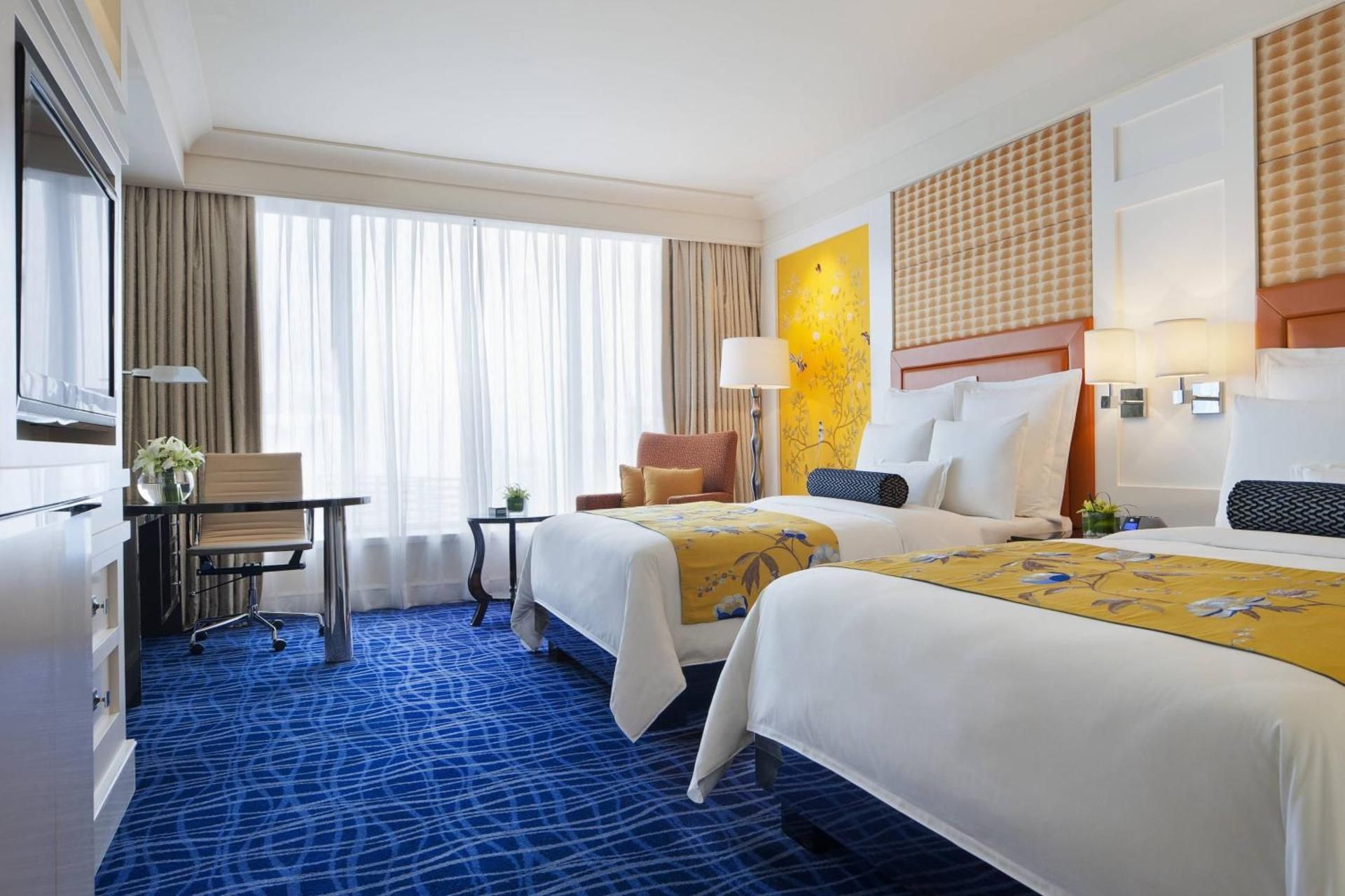 Premier Twin Room, Executive lounge access, 2 Double
