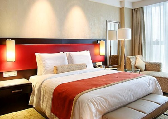 Deluxe King Room, Guest room, 1 King, City view