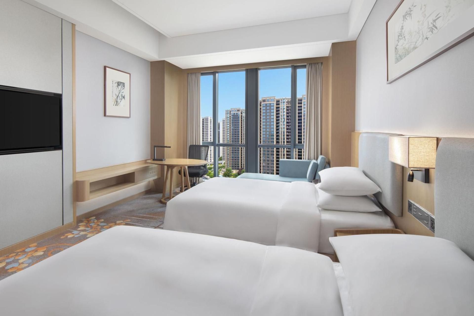 Executive, Guest room, 2 Double, City view