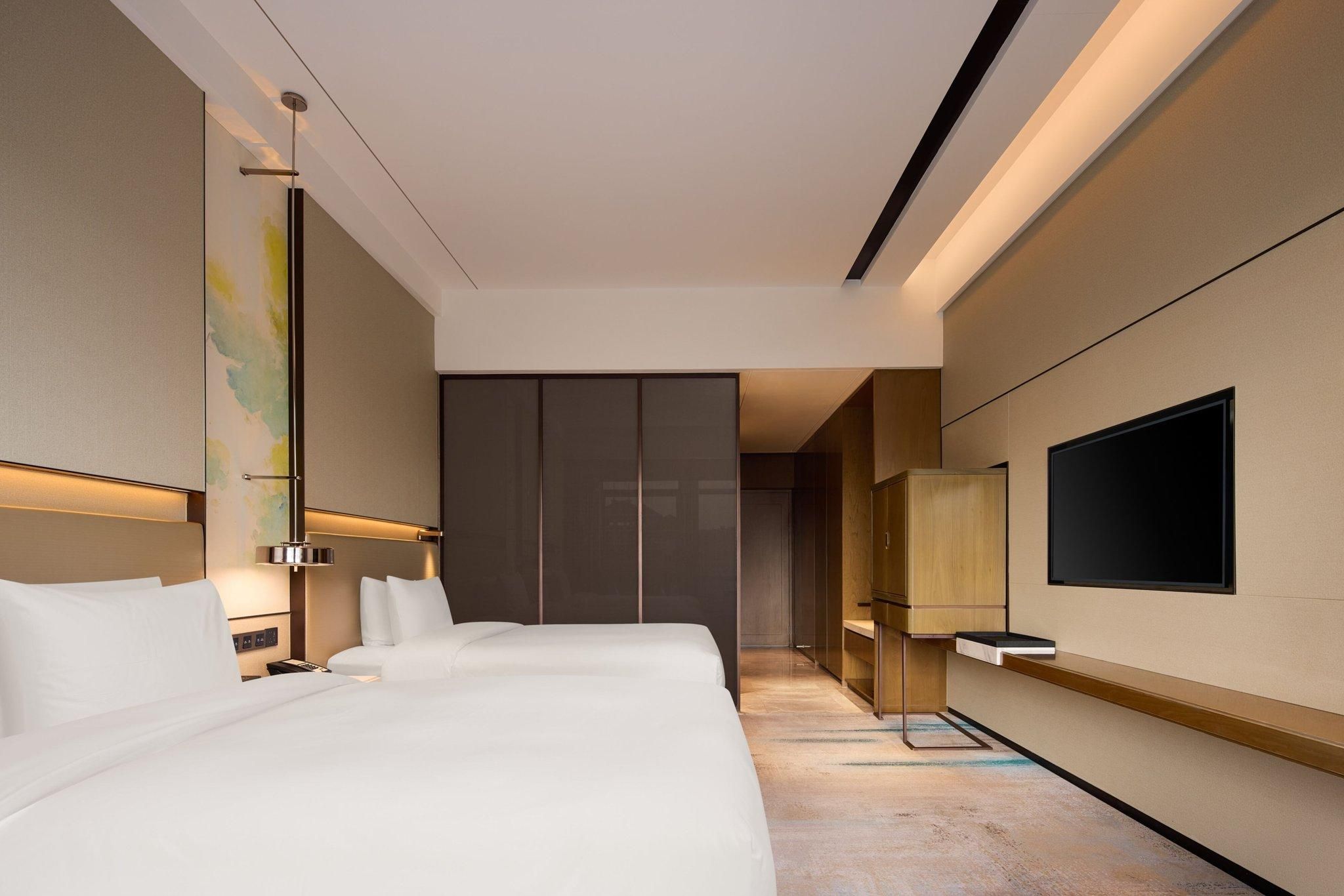 Grand New Century Hotel, Hangzhou Boao, A Tribute Portfolio Hotel Guest room, 2 Double, City view 3
