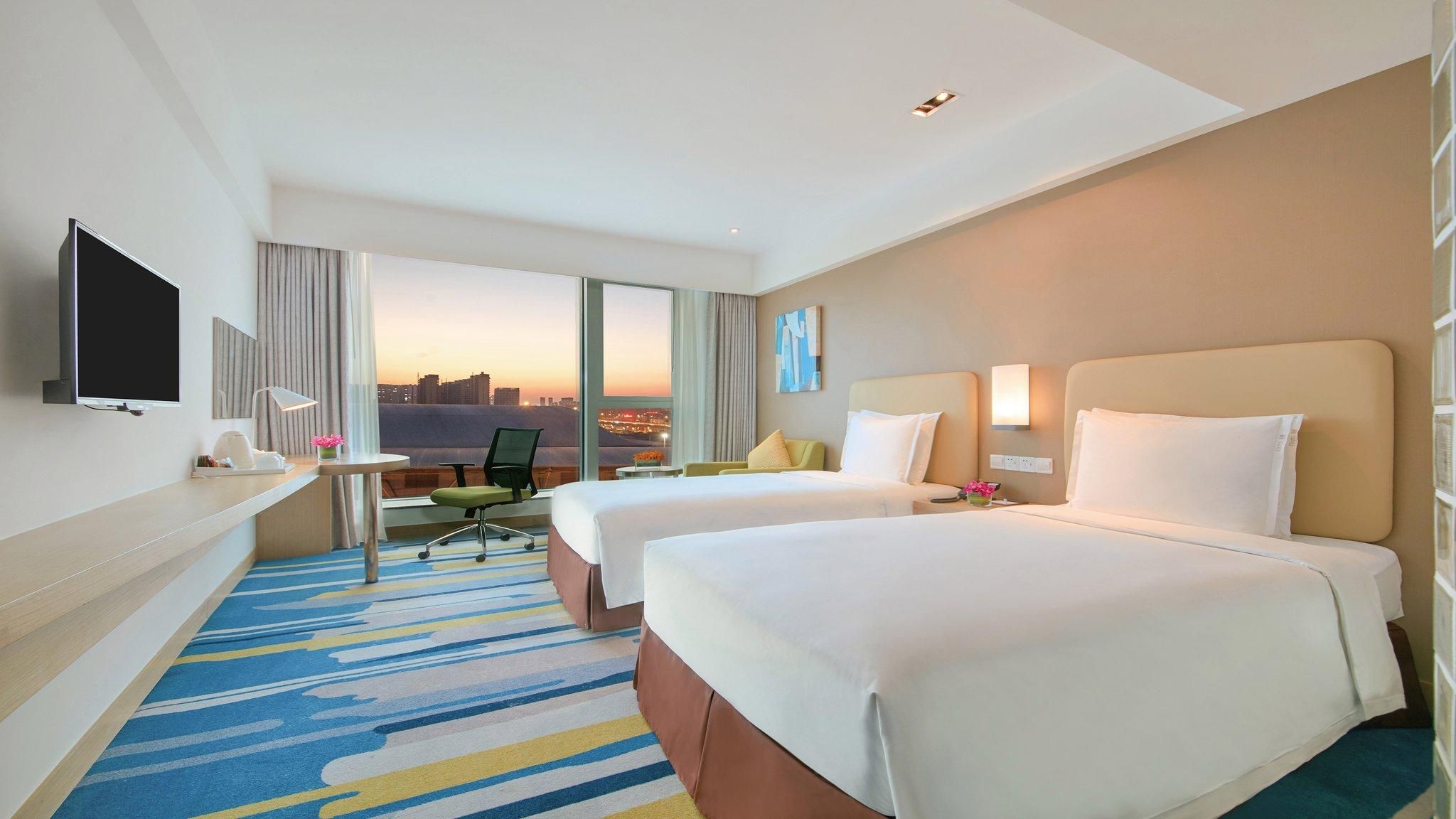 2 Twin Beds Standard High Floor
