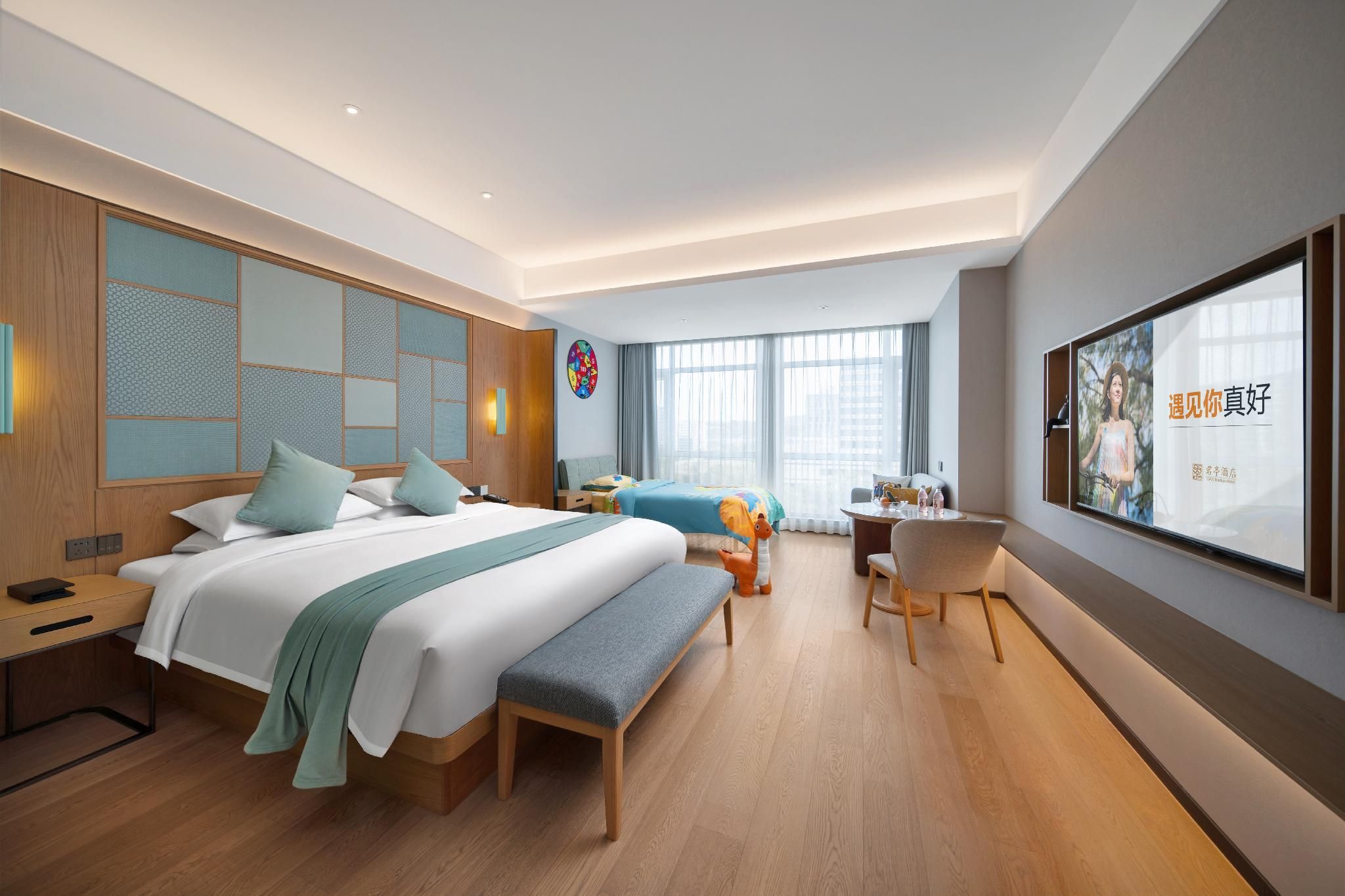 Main Building Twin Room for 3 People - Non-Smoking