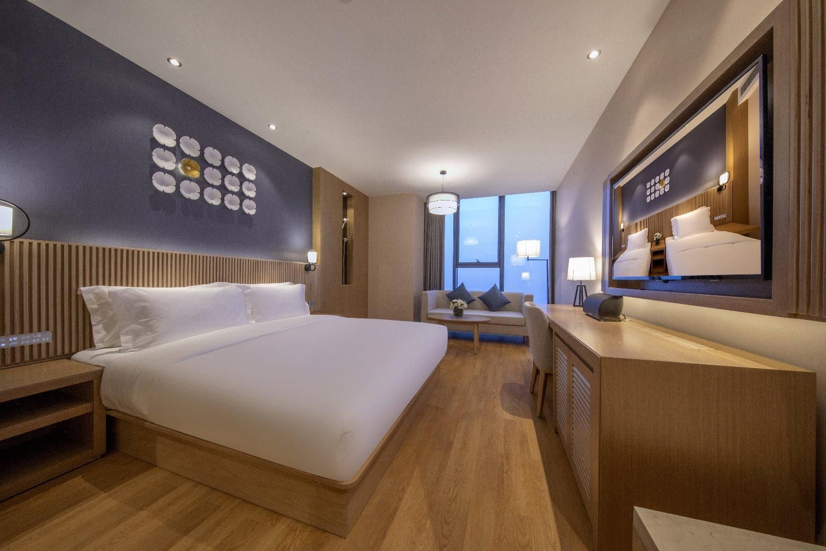 Crystal Orange Hotel Hangzhou Binjiang Xingguang Avenue River View Queen 3