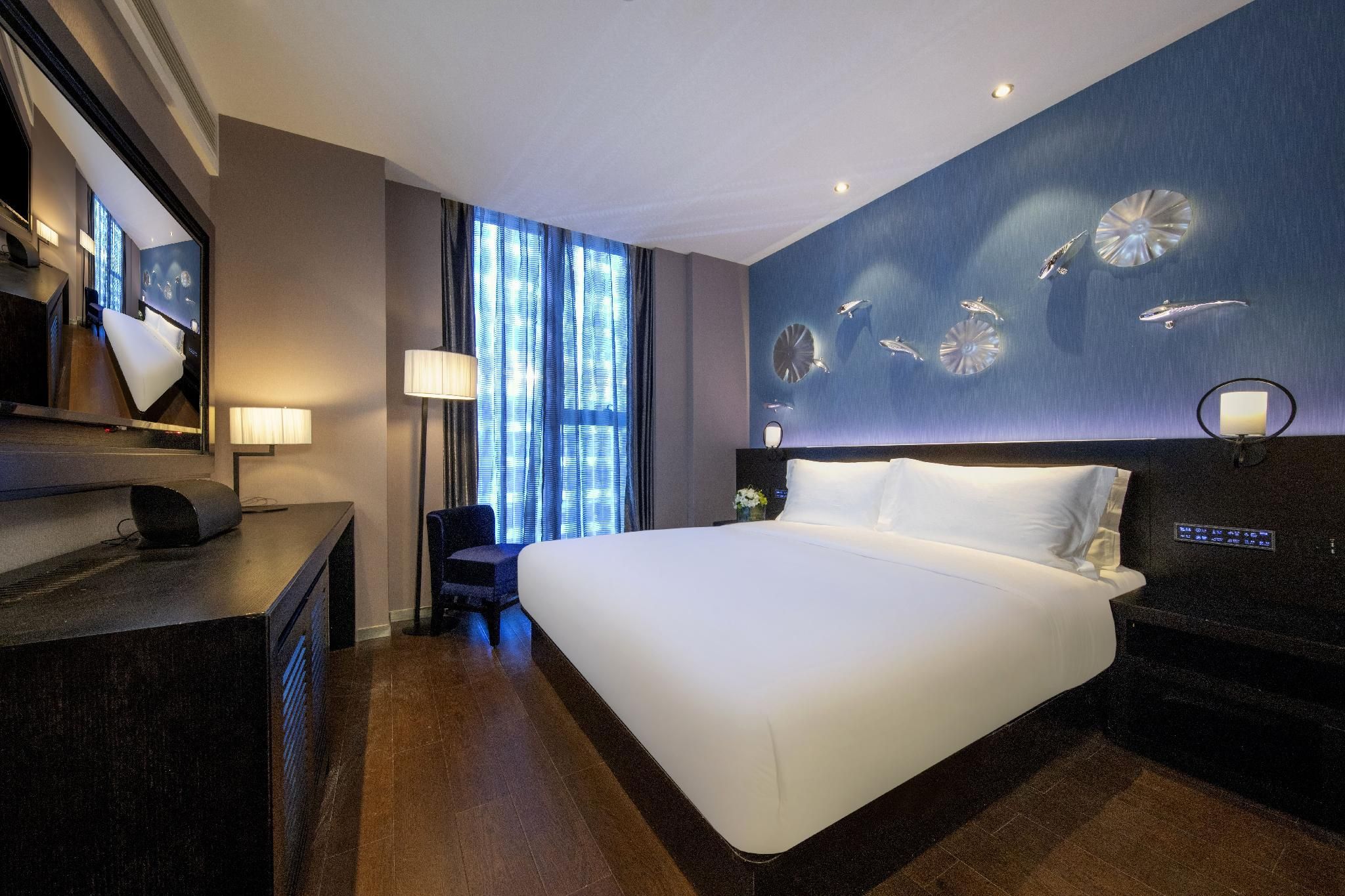 Crystal Orange Hotel Hangzhou Binjiang Xingguang Avenue Queen Room City View