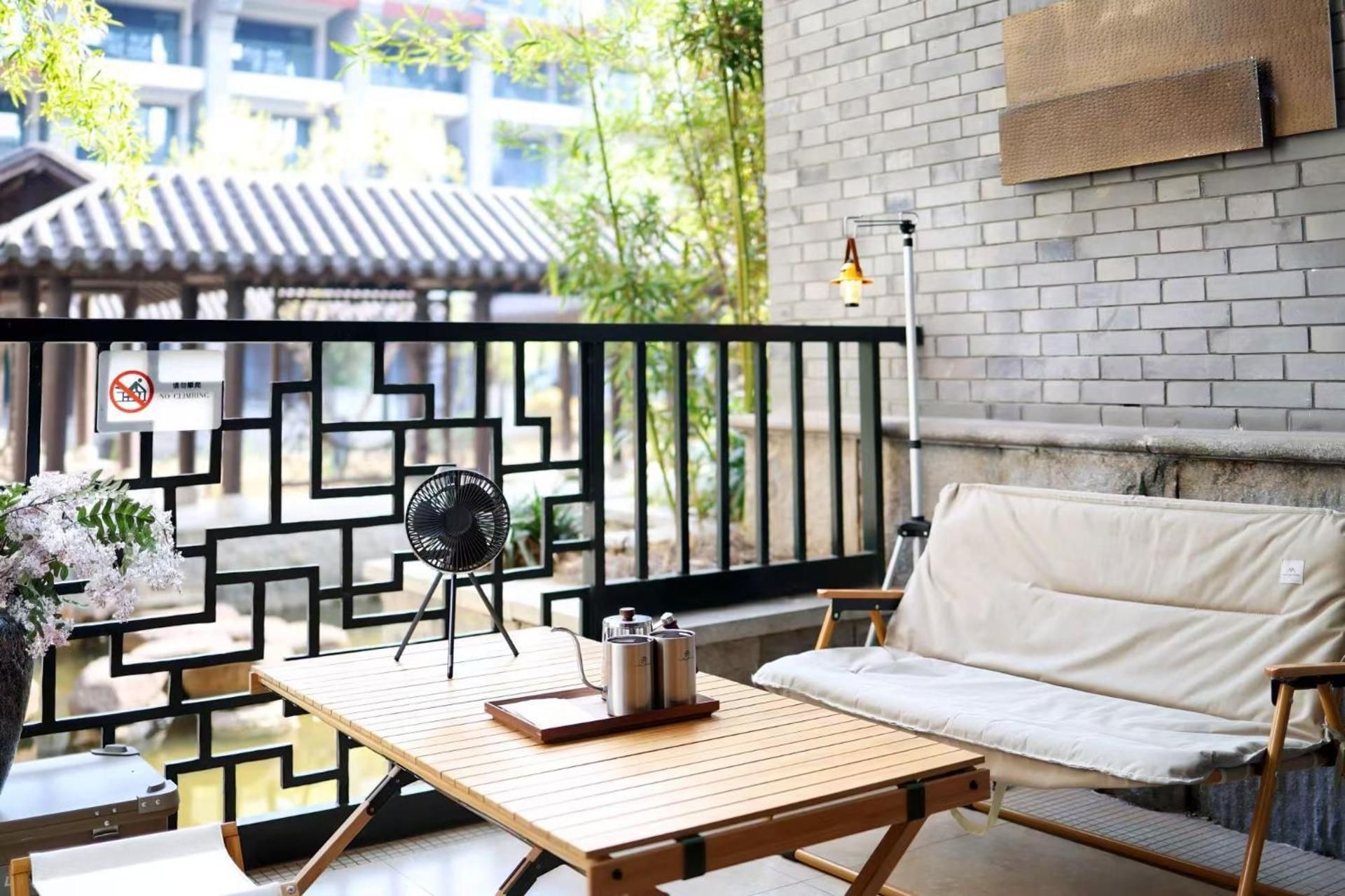 Glamping Double Room with Balcony
