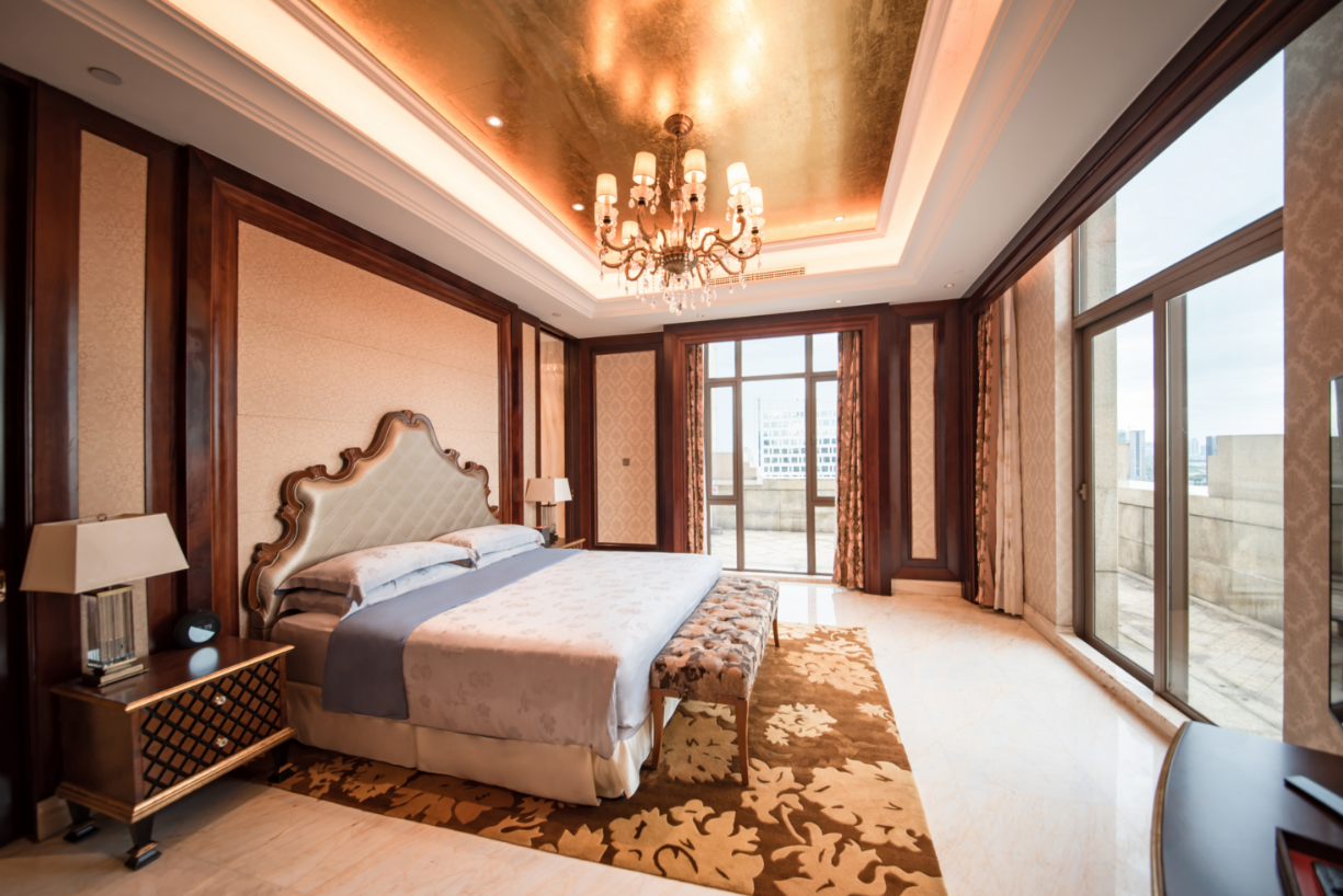 Concierge level, 2 Bedroom Presidential Suite, Bedroom 1: 1 King, Bedroom 2: 1 King, Sea view