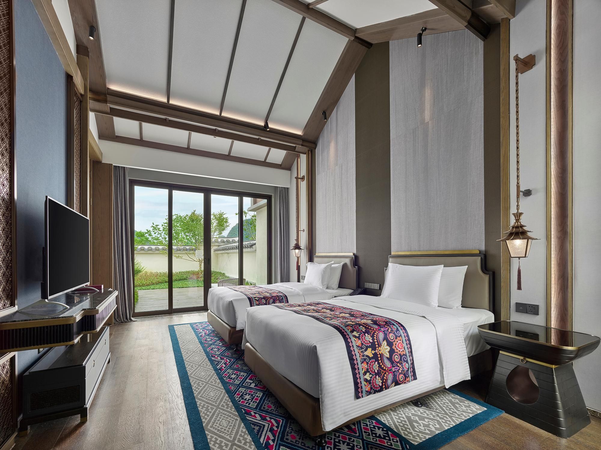 One-bedroom Villa with Courtyard Terrace, Twin Beds