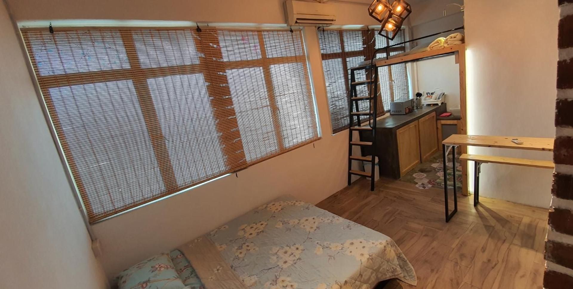 Family Room with Shared Bathroom