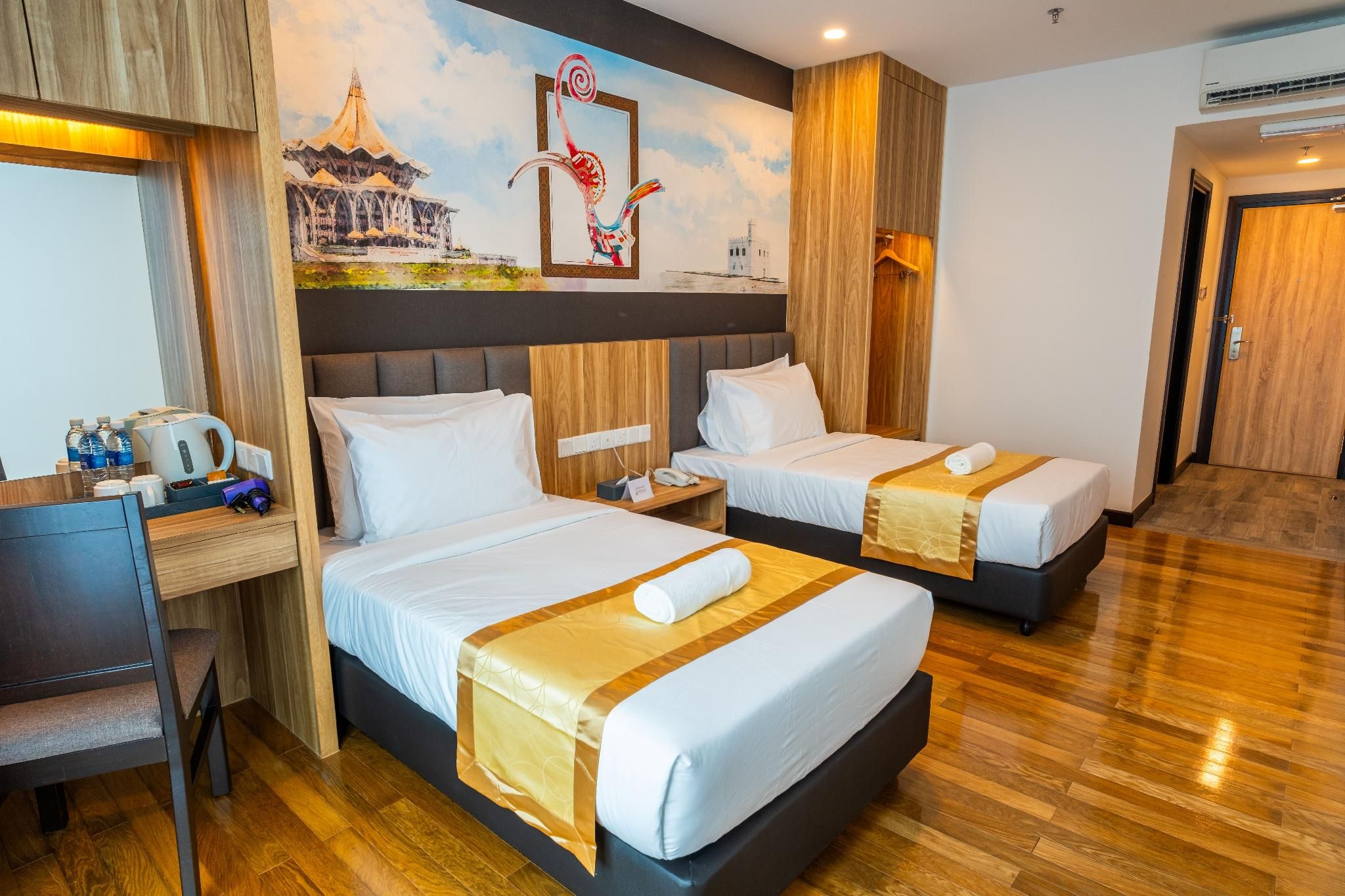 City Rise Hotel Miri 2 Single Beds, Non-Smoking, Superior Room
