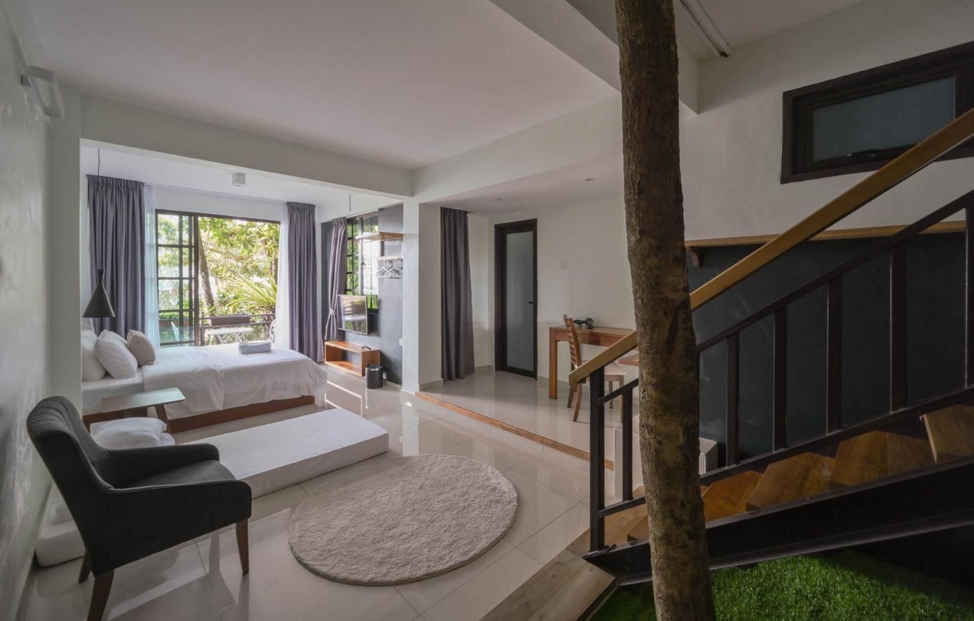 Family Room with Balcony