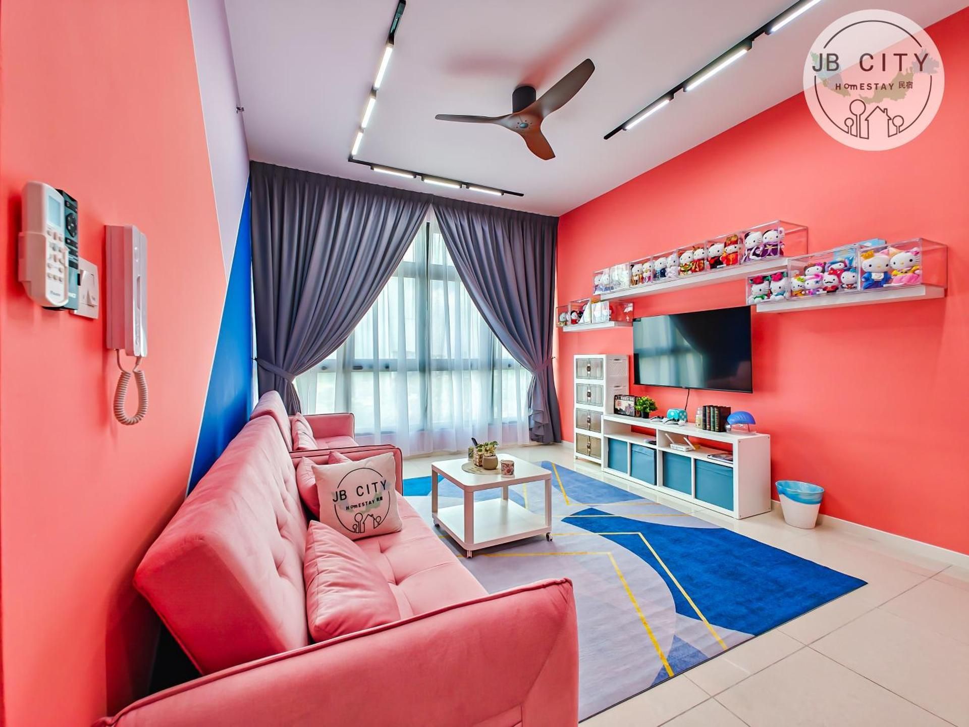 Three-Bedroom Apartment with View