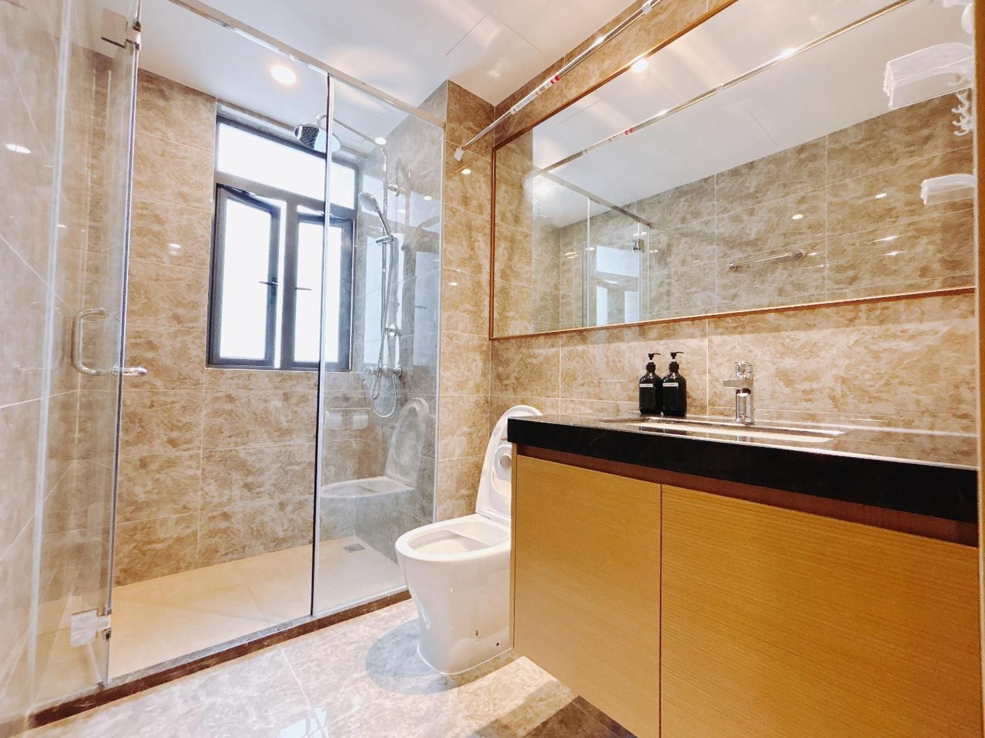 Three-Bedroom Premium Apartment with Balcony