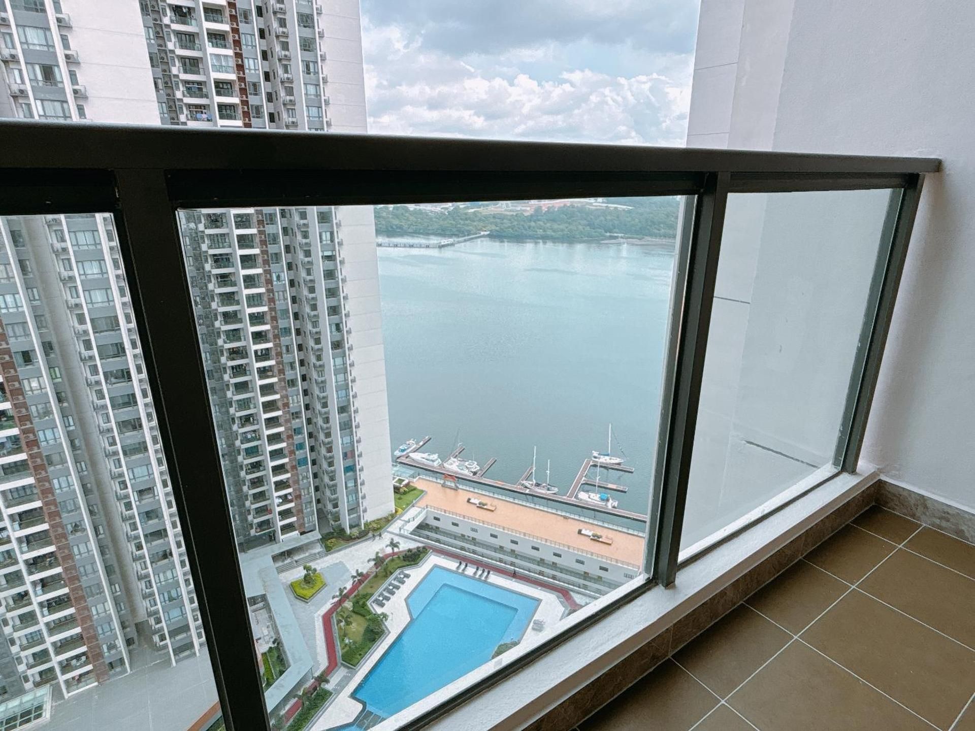 Two-Bedroom Apartment with Pool View