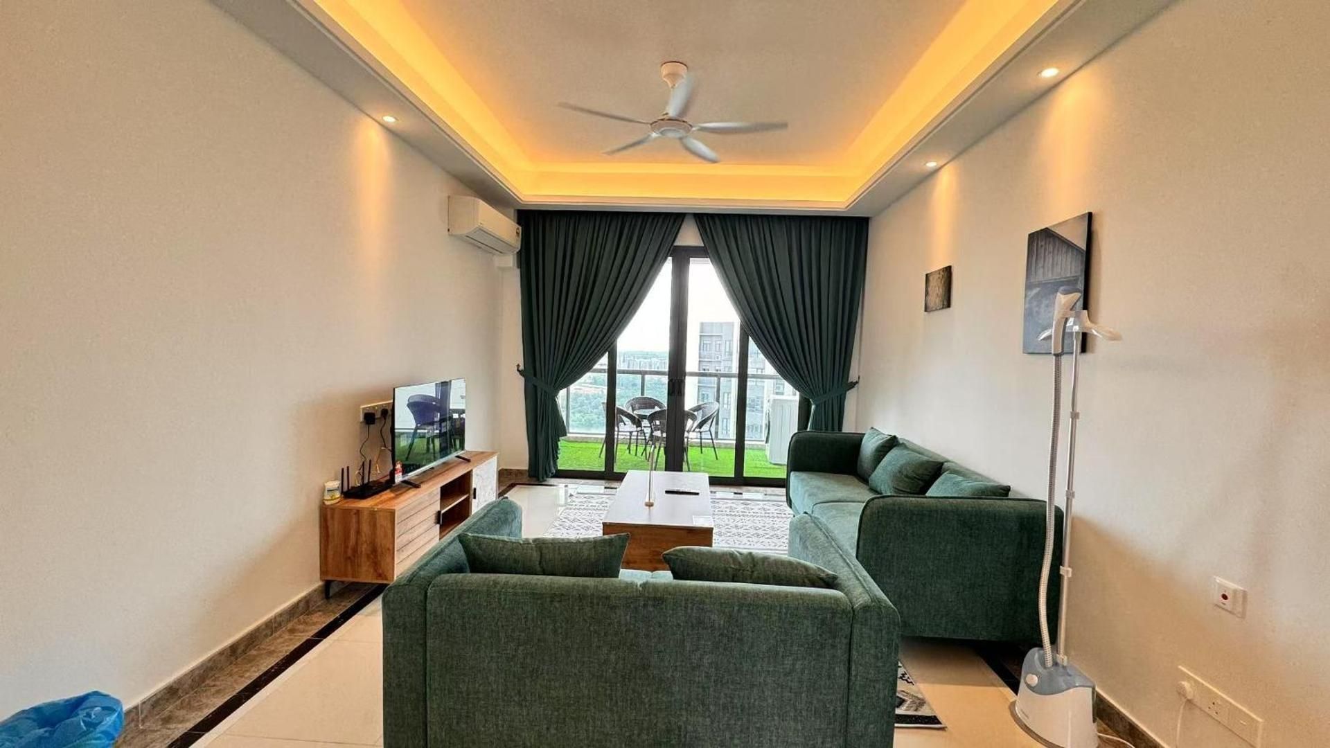 Three-Bedroom Apartment with Sea View