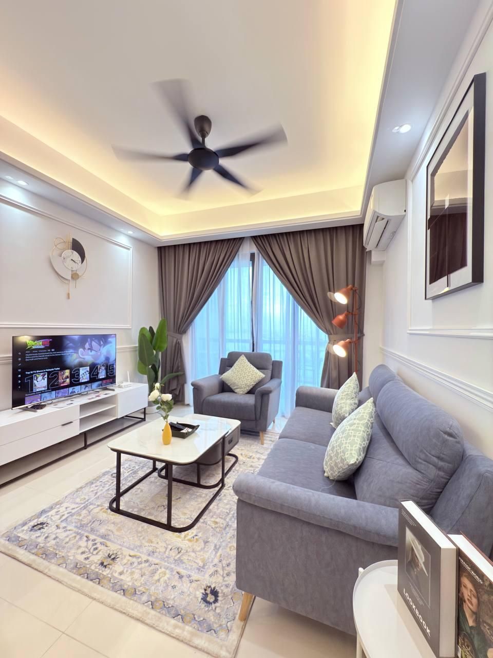 2 Bedroom Apartment with Sit-Out and Balcony