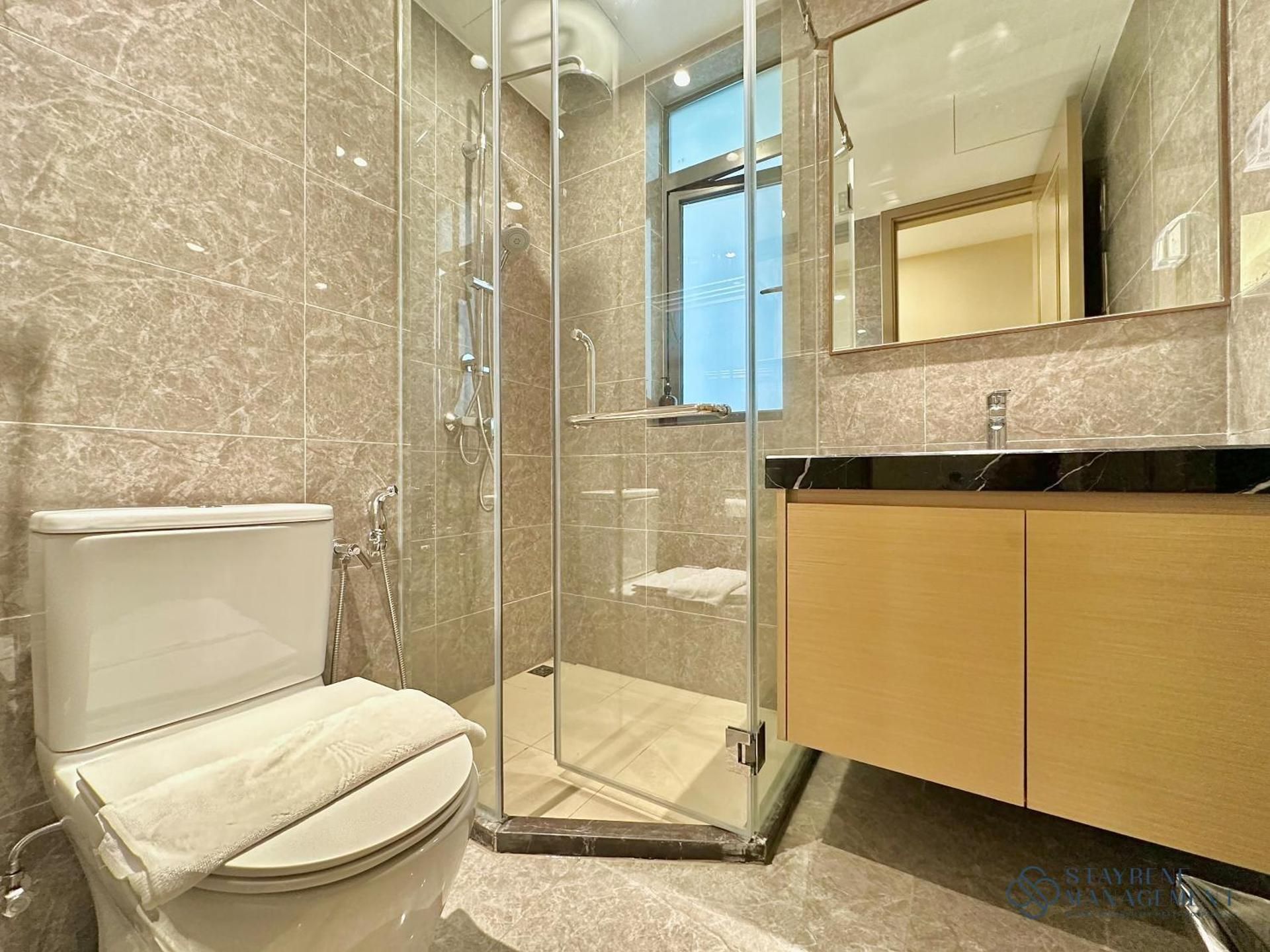 Three Bedroom Apartment with Balcony