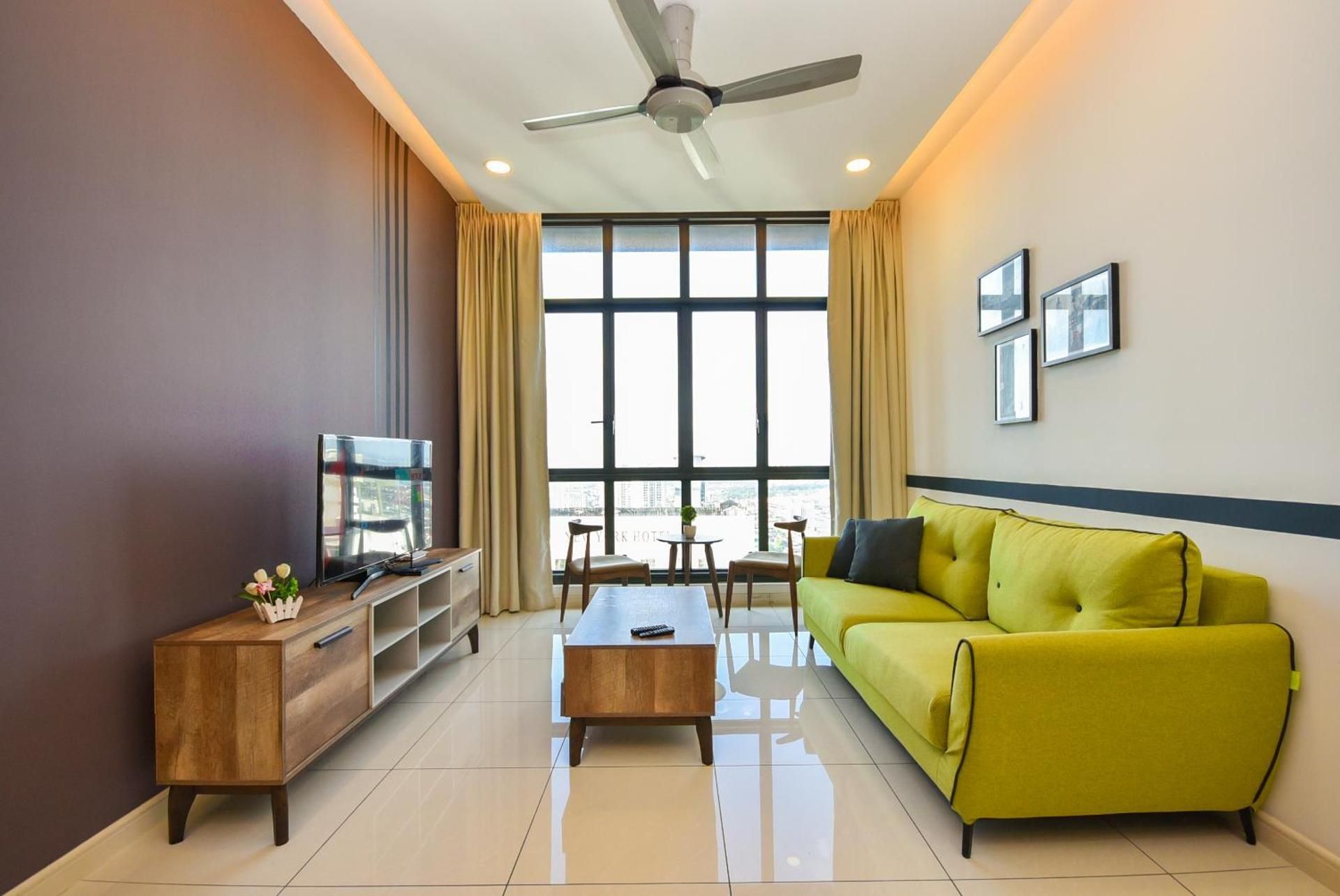 Two-Bedroom Apartment with City View