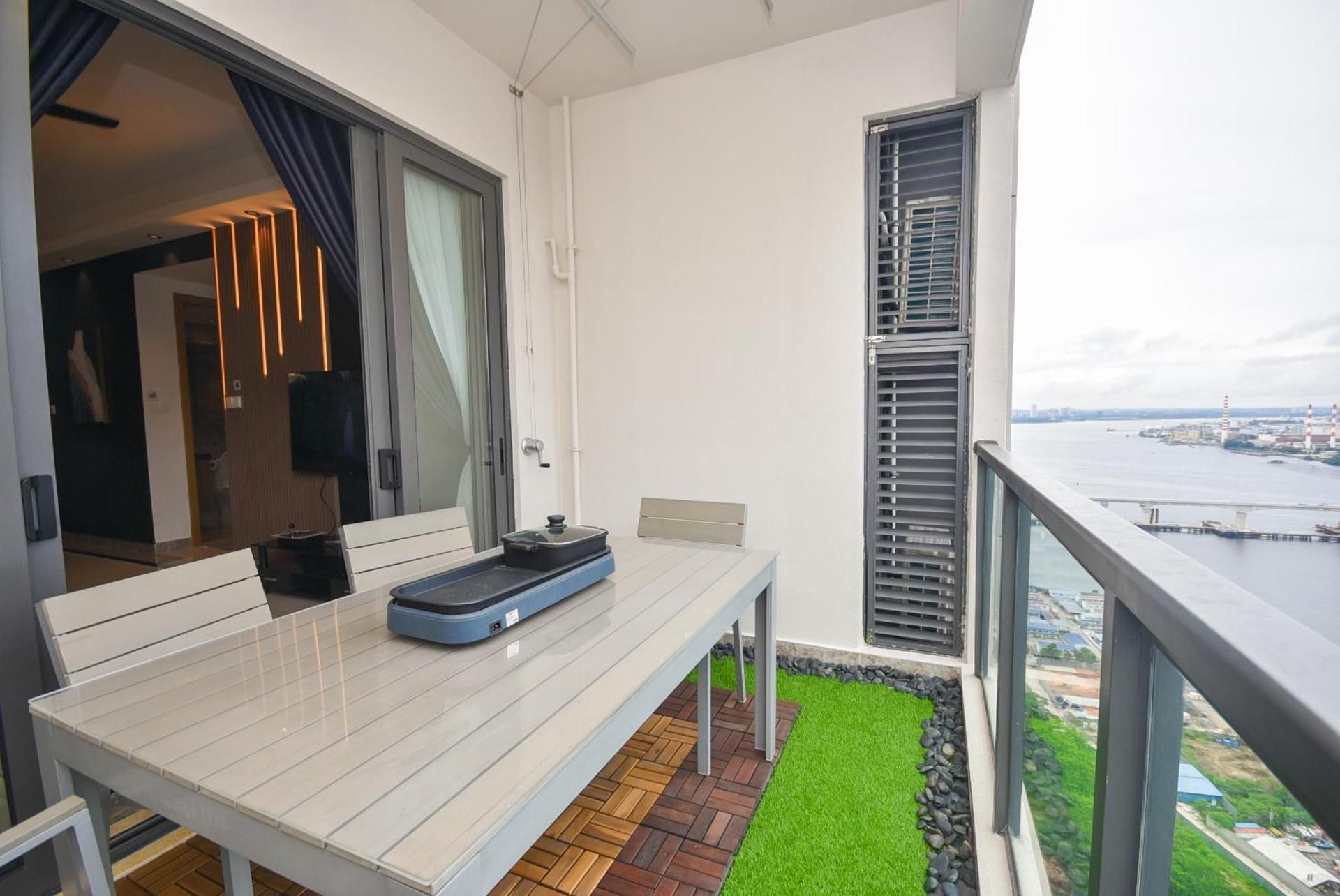 Two-Bedroom Apartment with Balcony