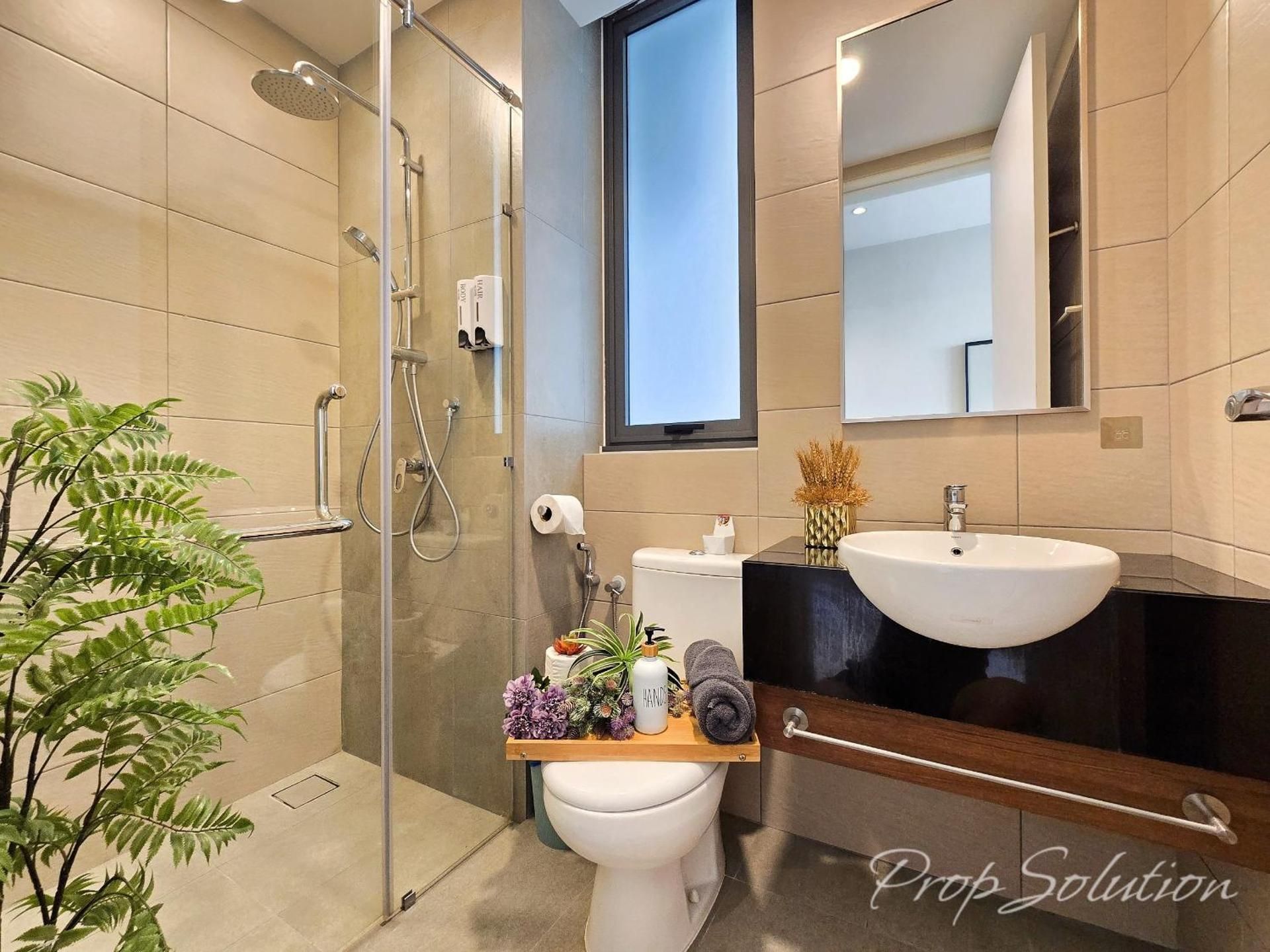 Two-Bedroom Apartment with Pool View