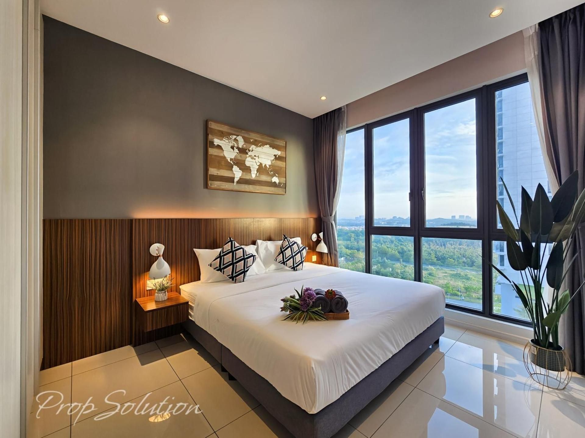 Two-Bedroom Apartment with Balcony
