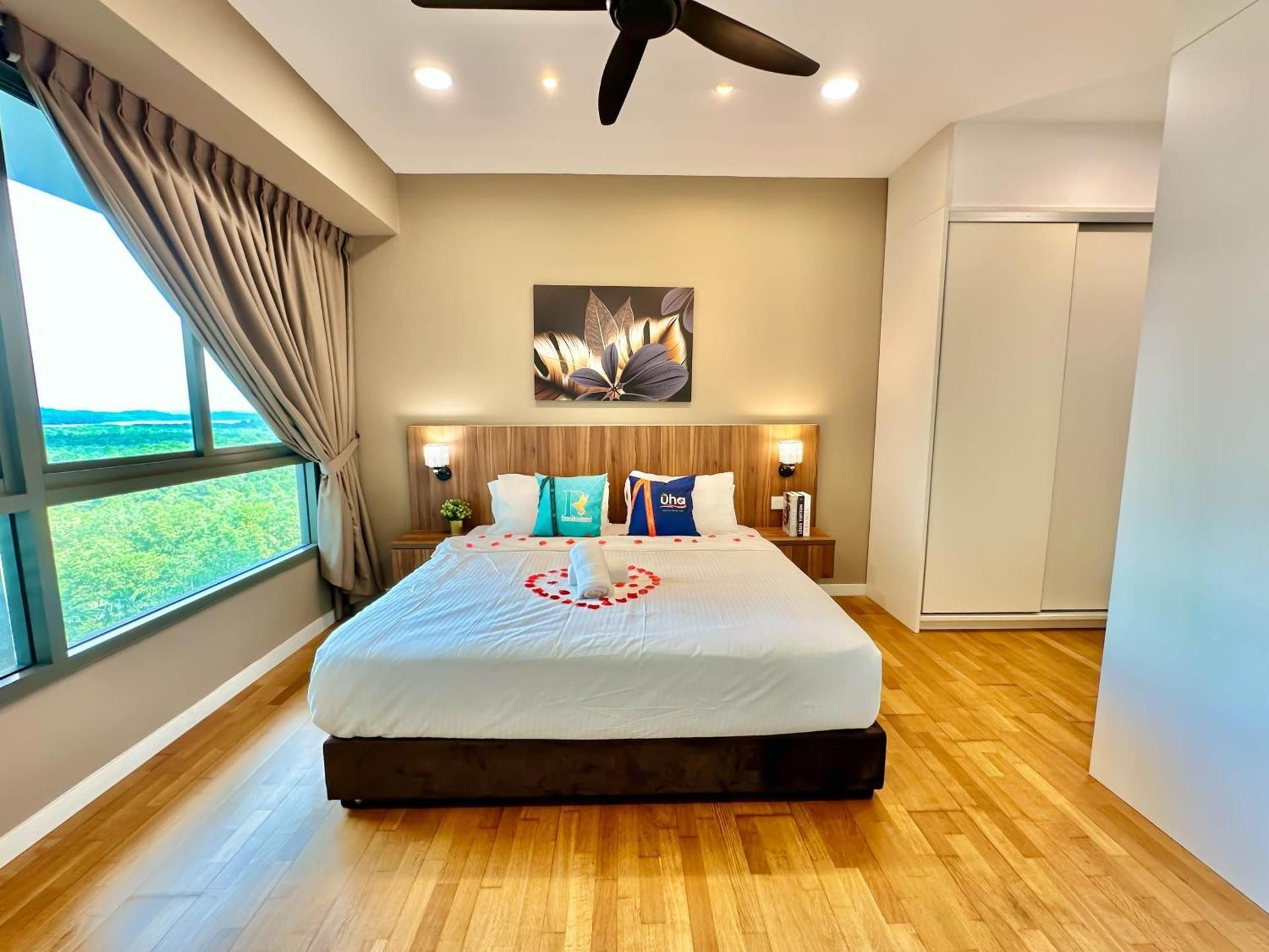 Two-Bedroom Apartment with Garden View