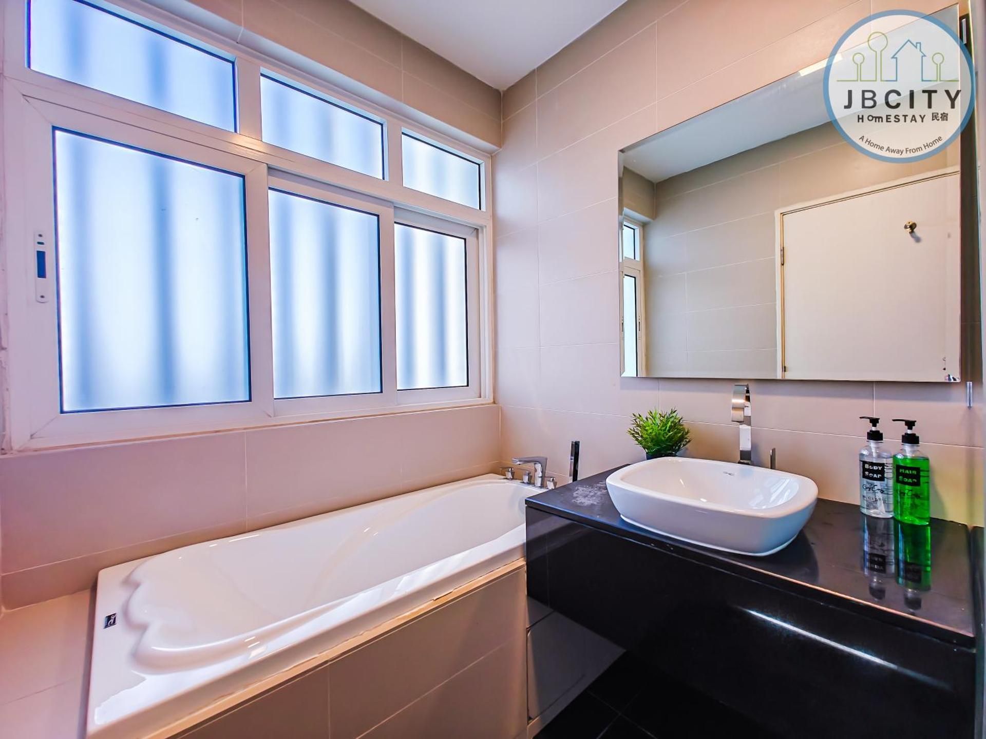 Three-Bedroom Premium Apartment with Balcony