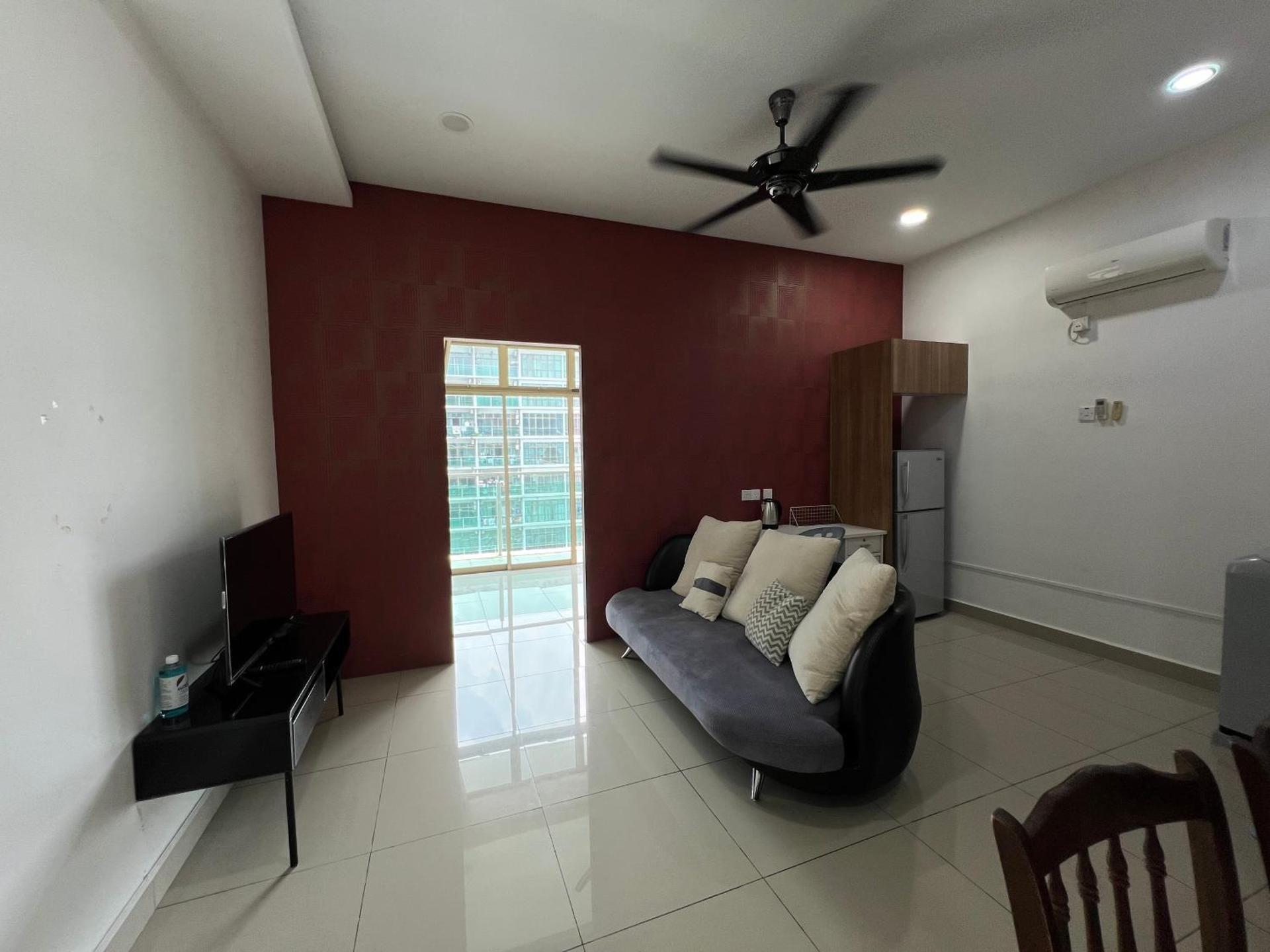 Studio with Balcony