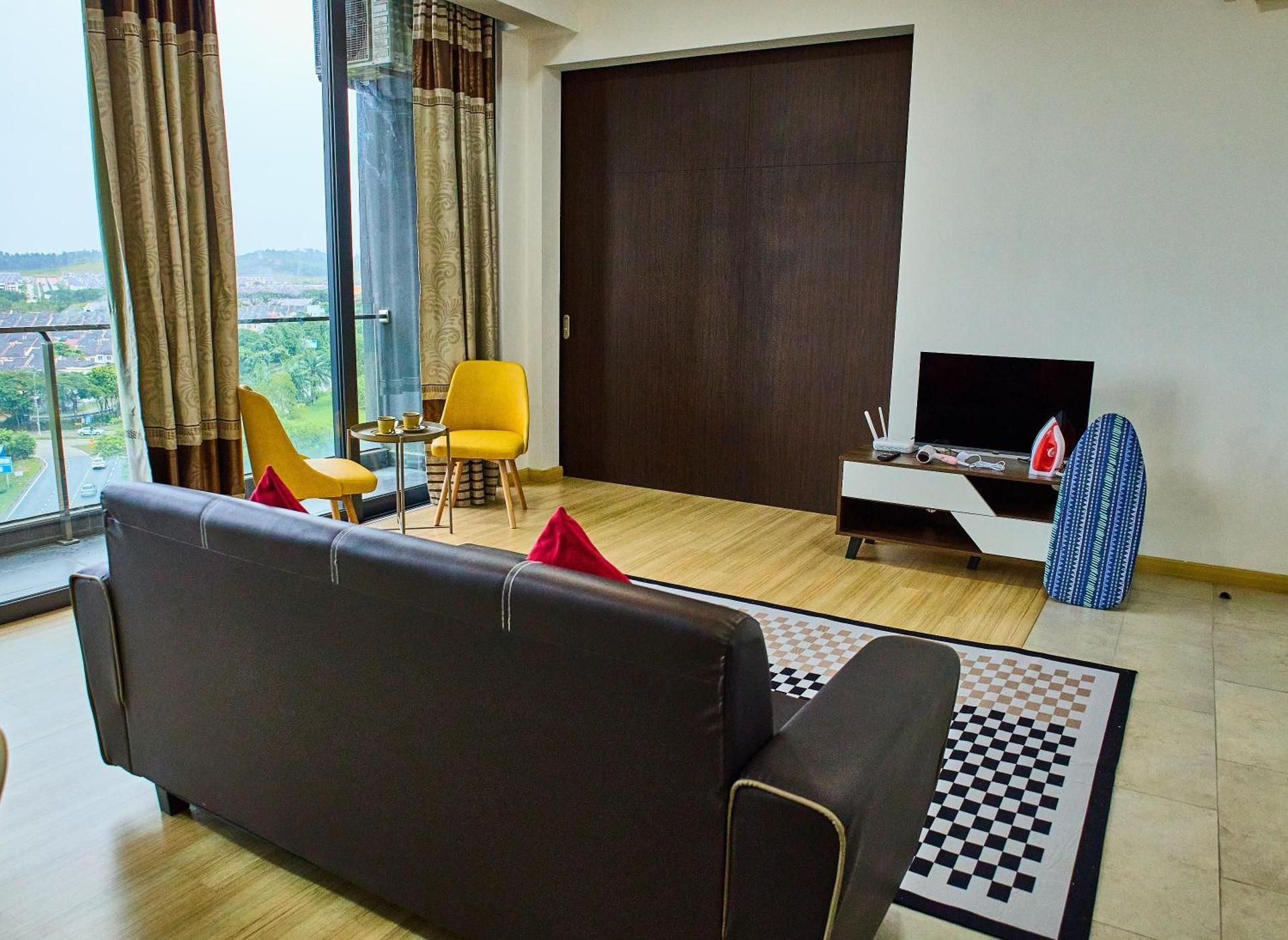 Two-Bedroom Apartment with Balcony