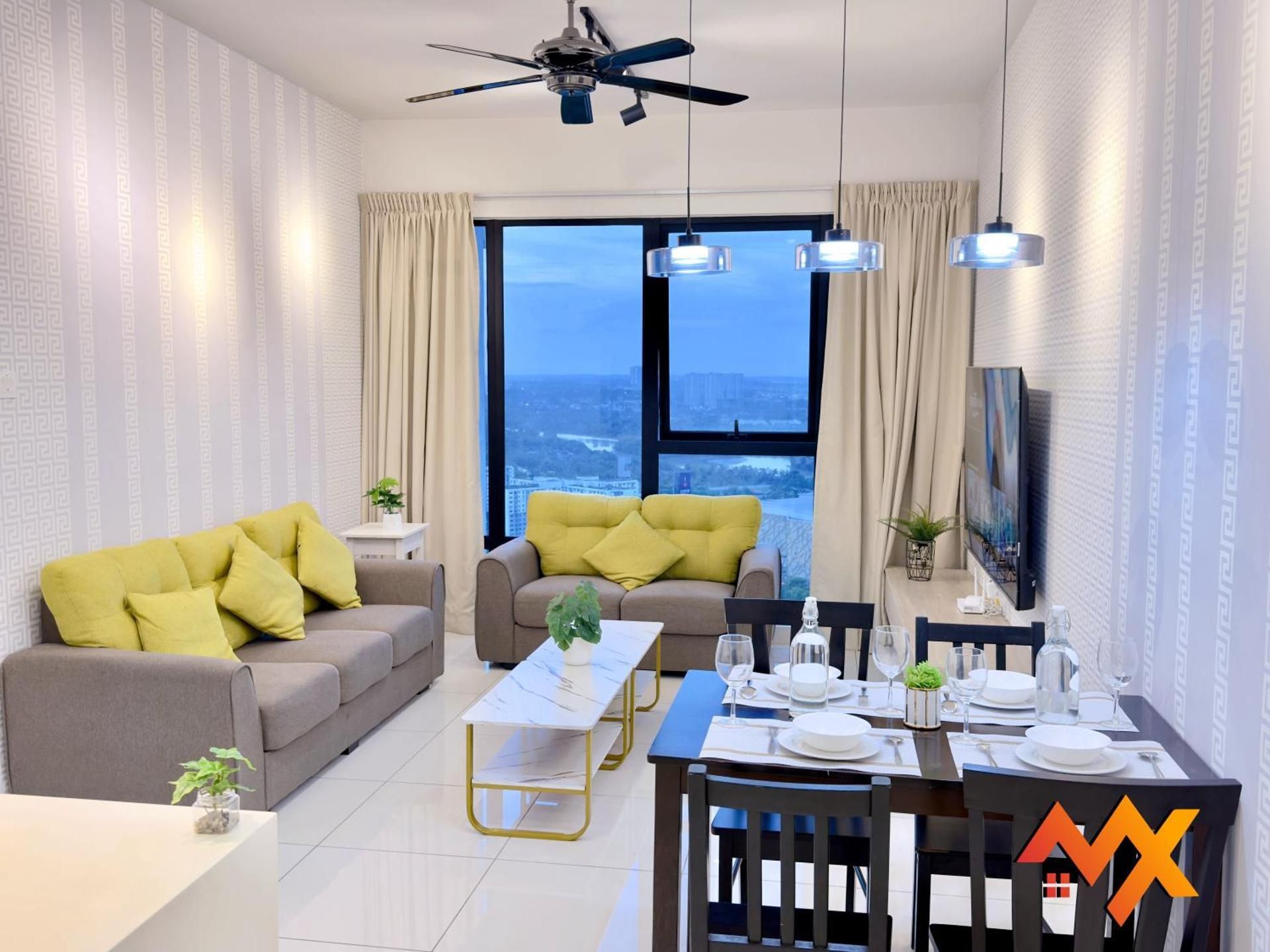 2-Bedroom Apartment - Max 8 People, Netflix, Smart TV 70-Inch
