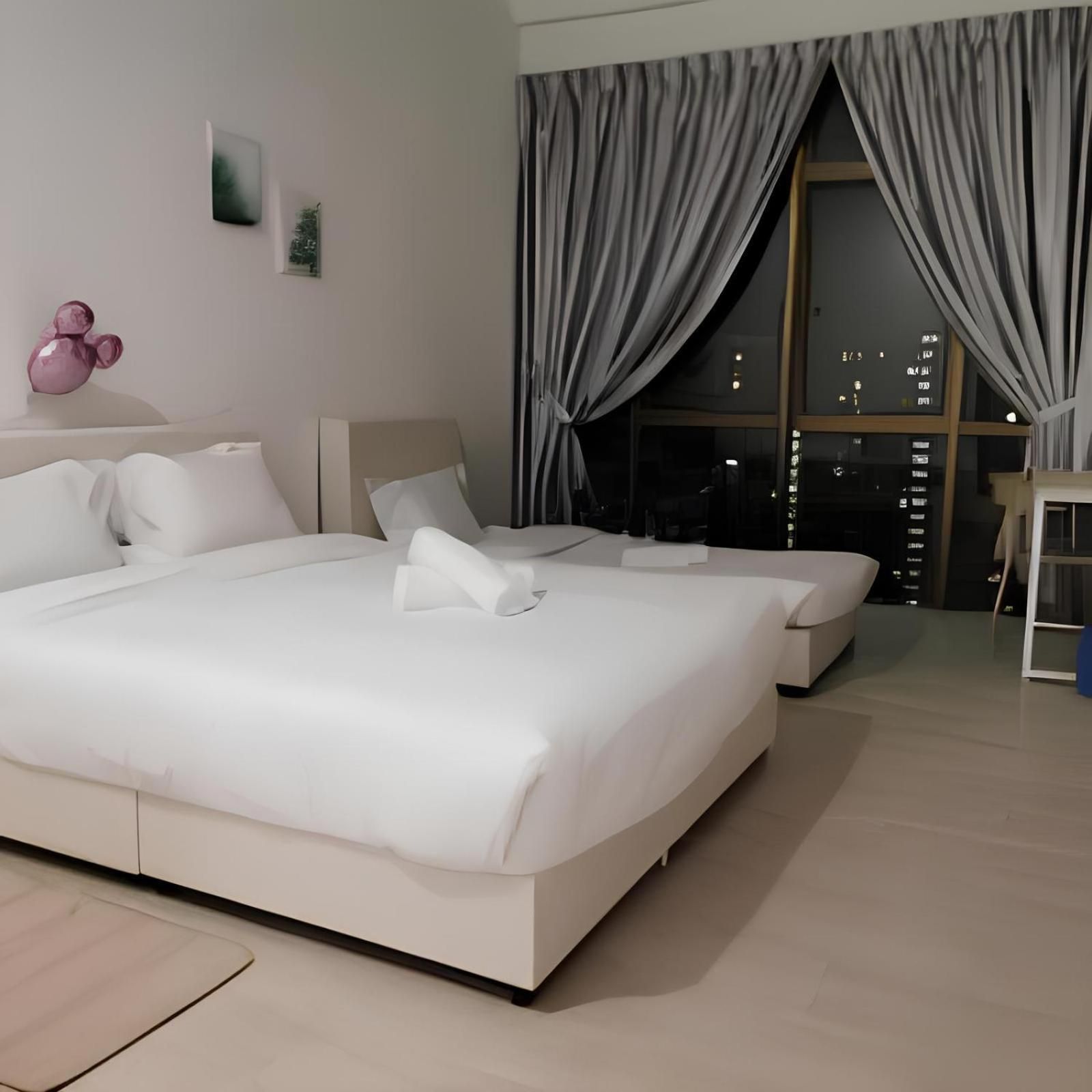 Two-Bedroom Apartment with Balcony