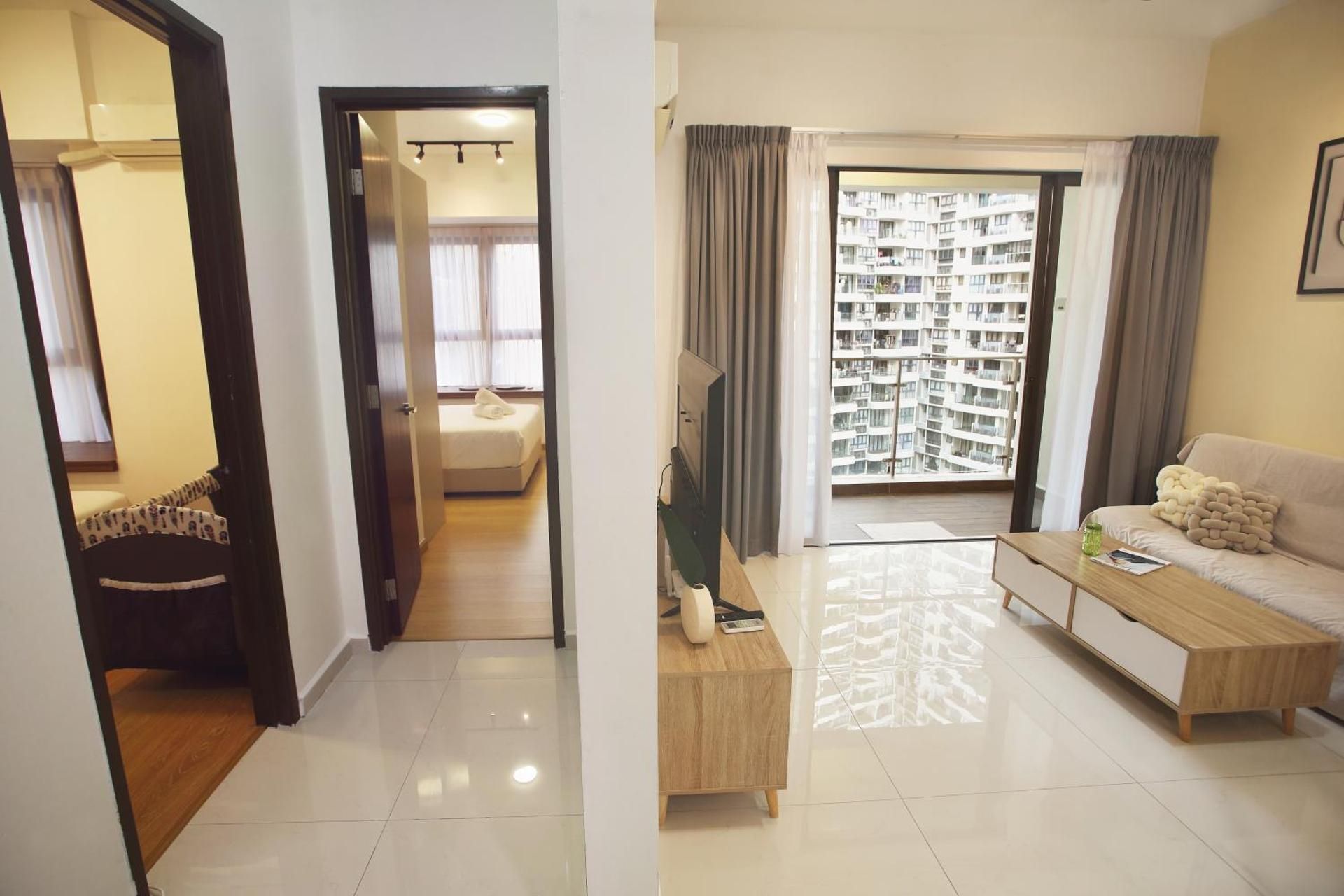 Two-Bedroom Apartment with Partial Ocean View