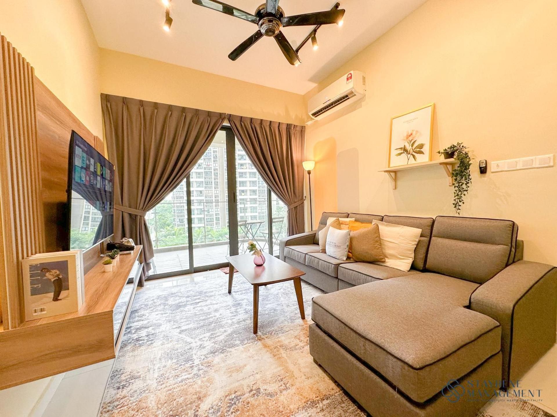 Two-Bedroom Apartment with View