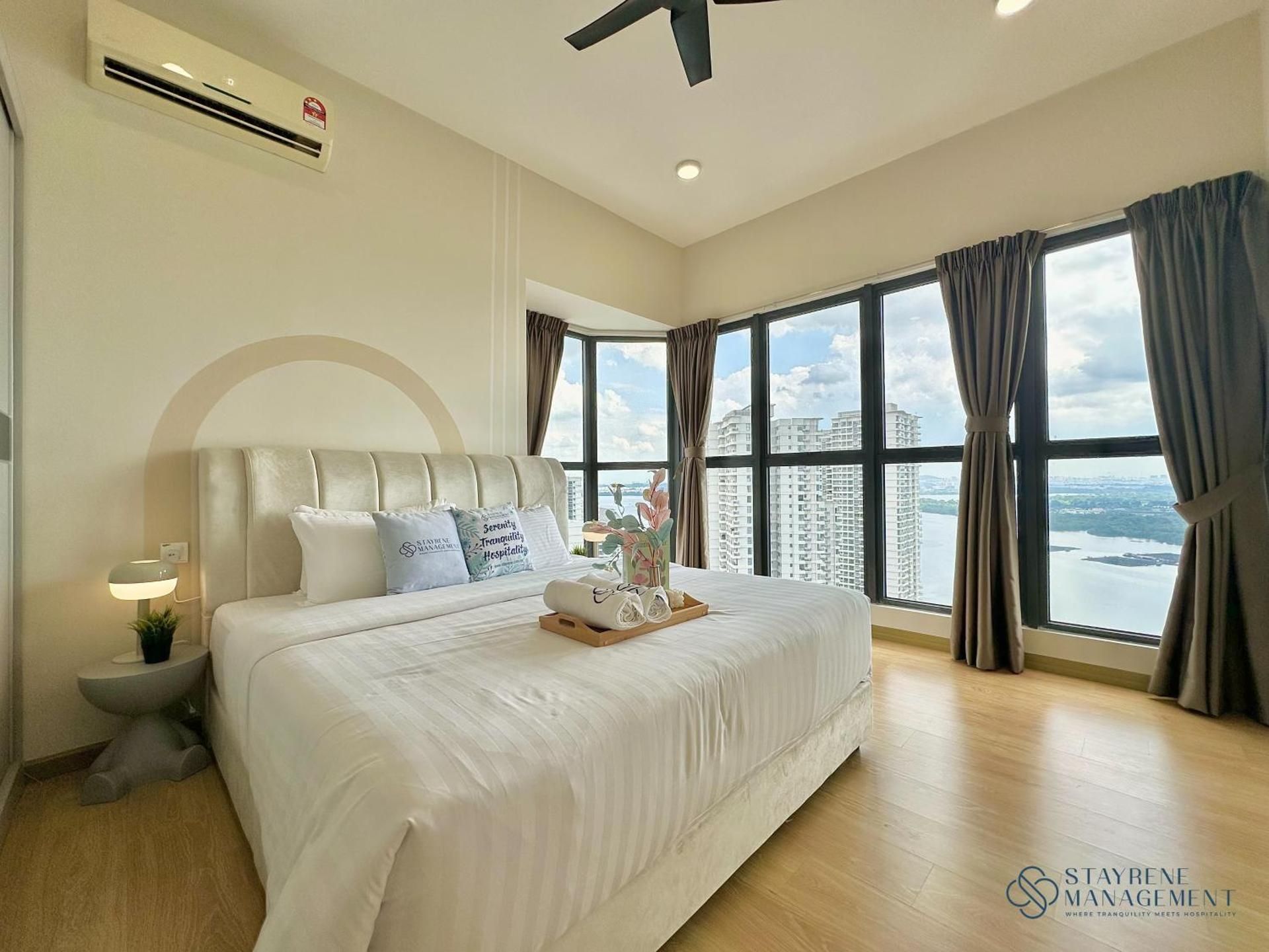 Three-Bedroom Apartment with Sea View
