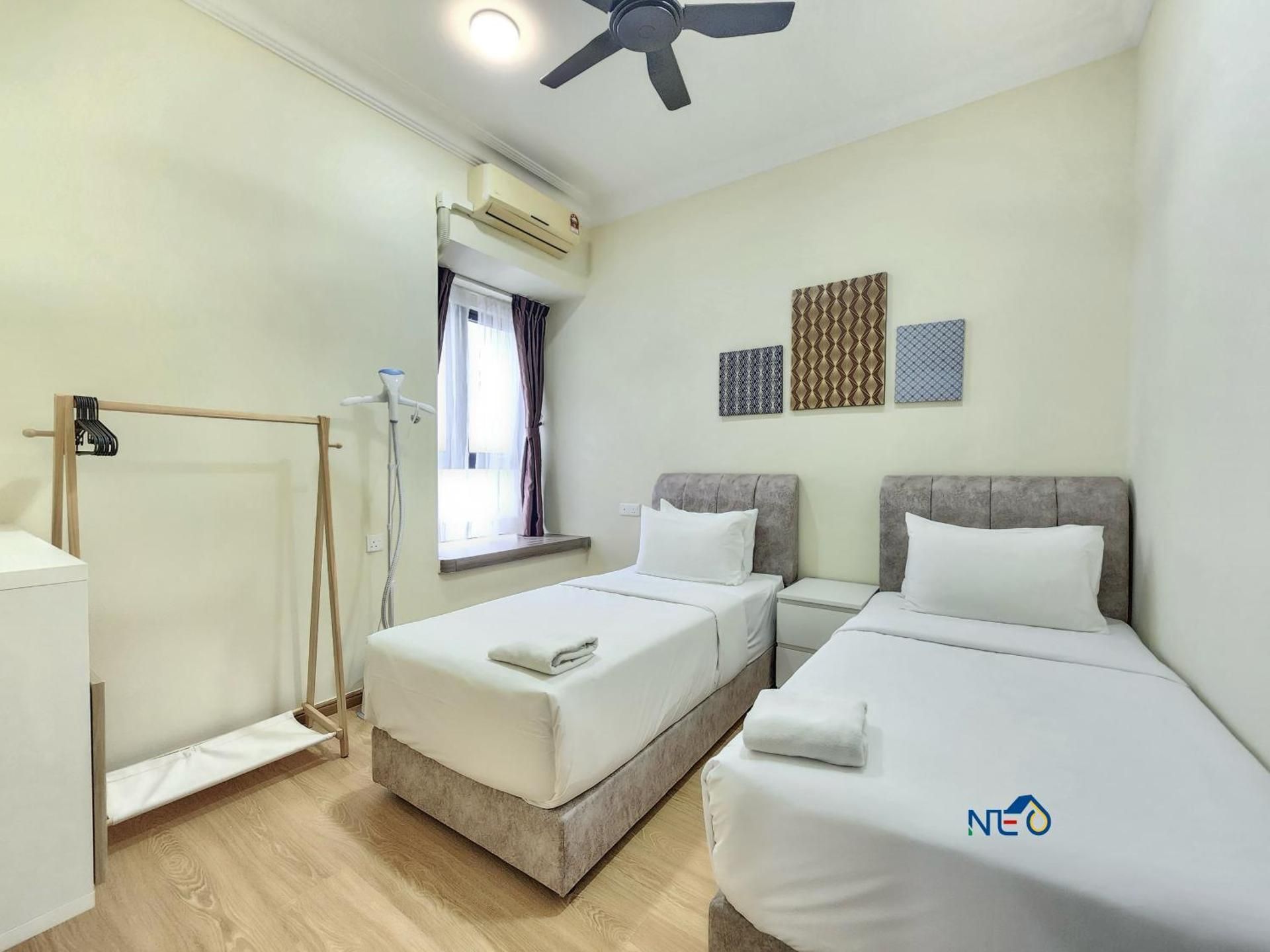 Two-Bedroom Apartment with Balcony