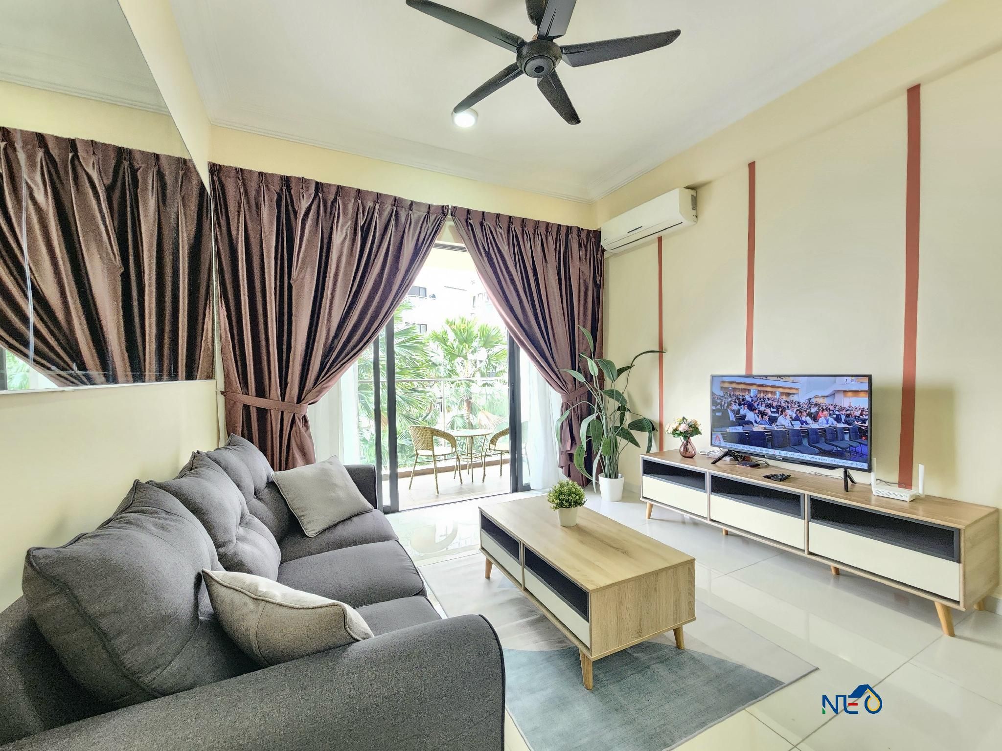 Two Bedroom Apartment with Balcony
