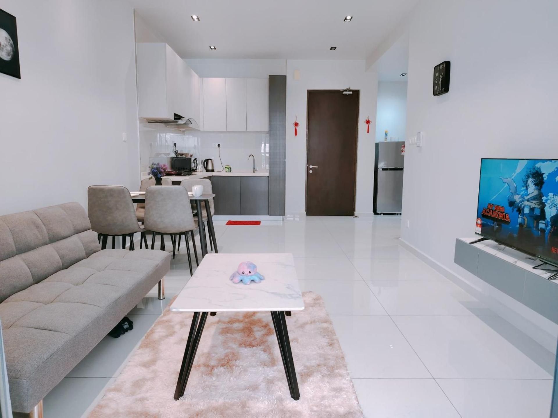 Two-Bedroom Apartment with Pool View