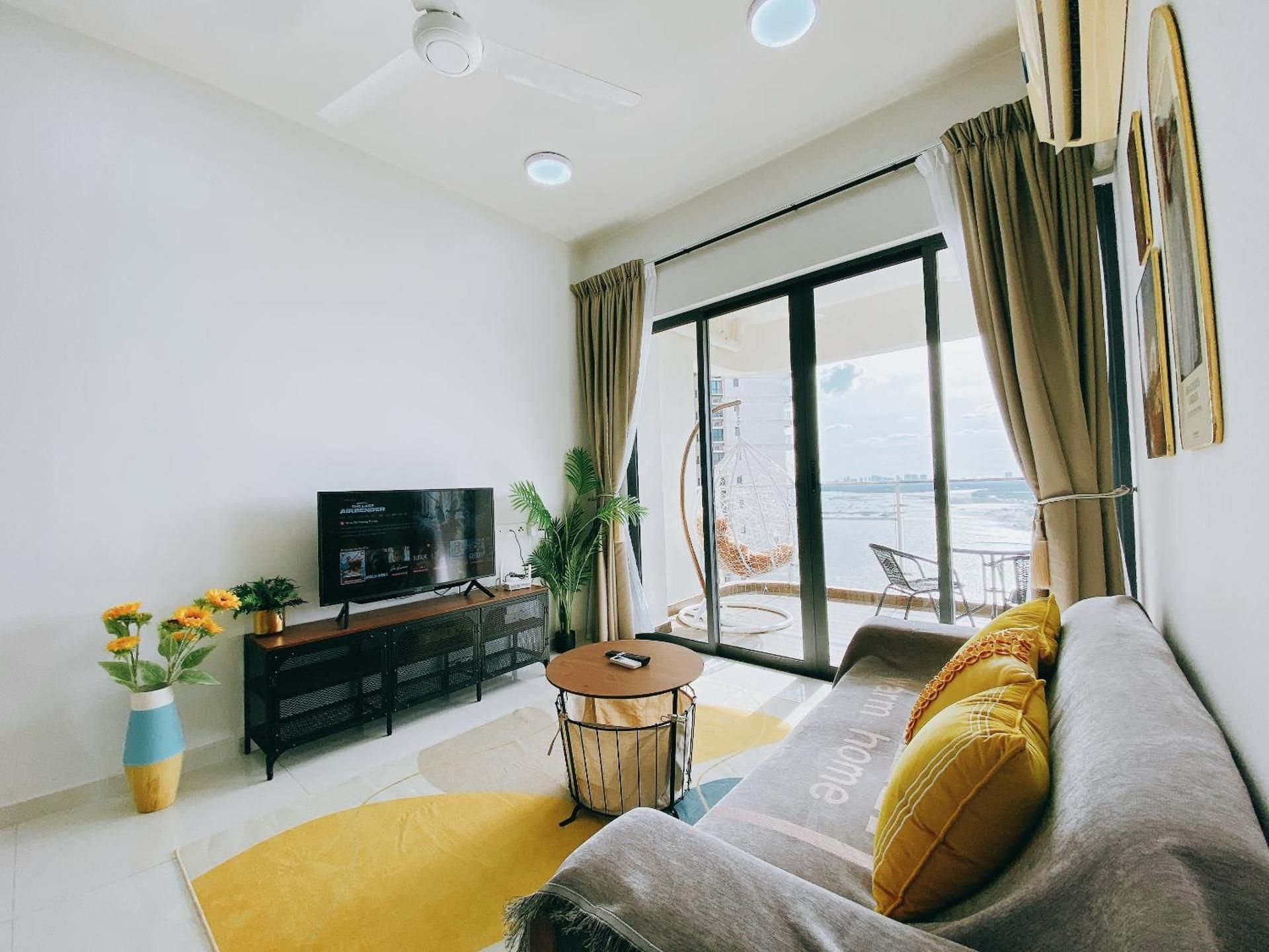 Two-Bedroom Apartment with Sea View