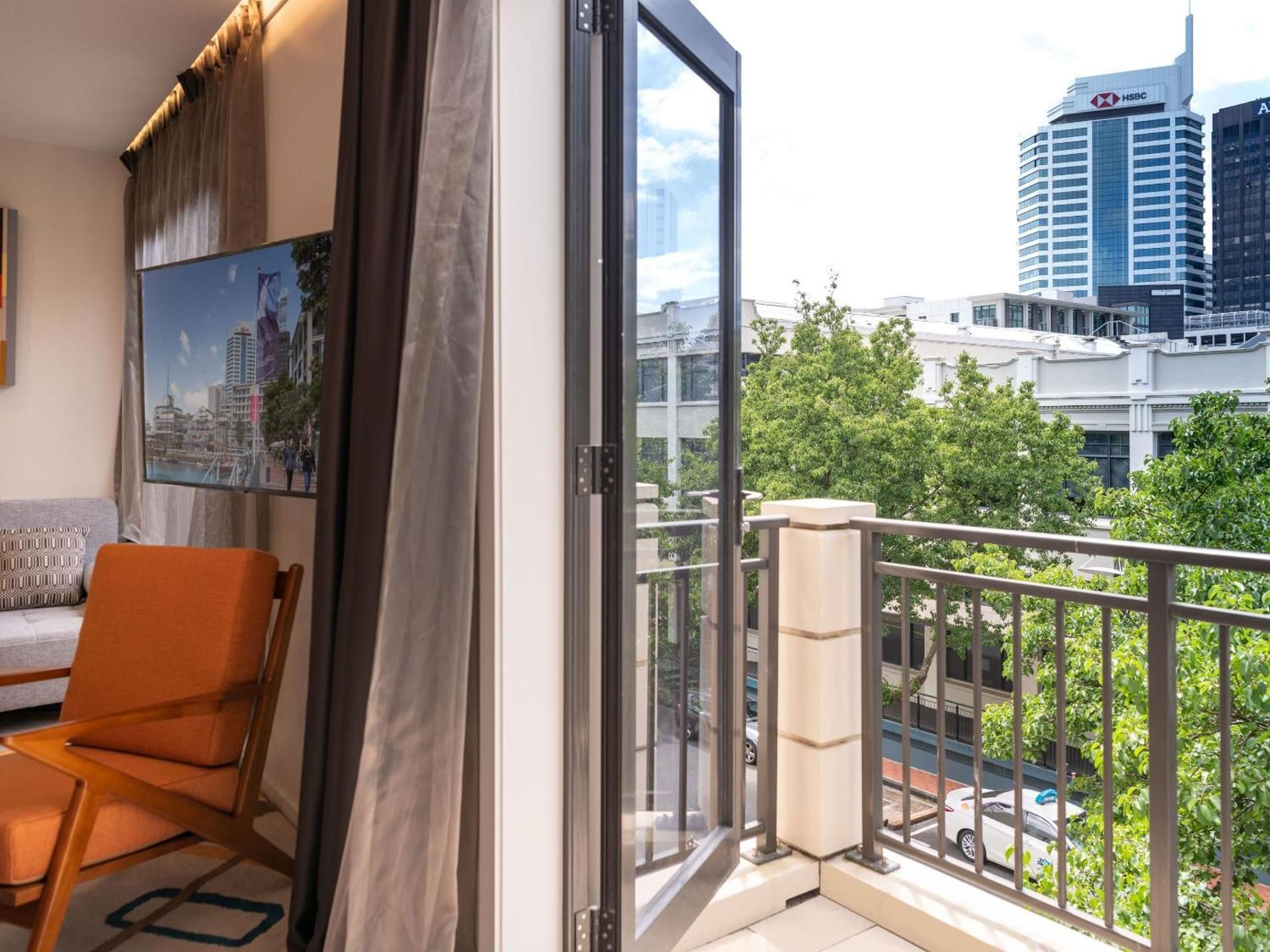 Studio with Balcony