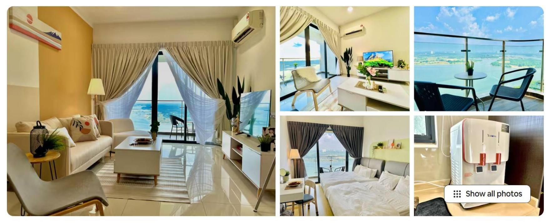 Three-Bedroom Apartment with Sea View