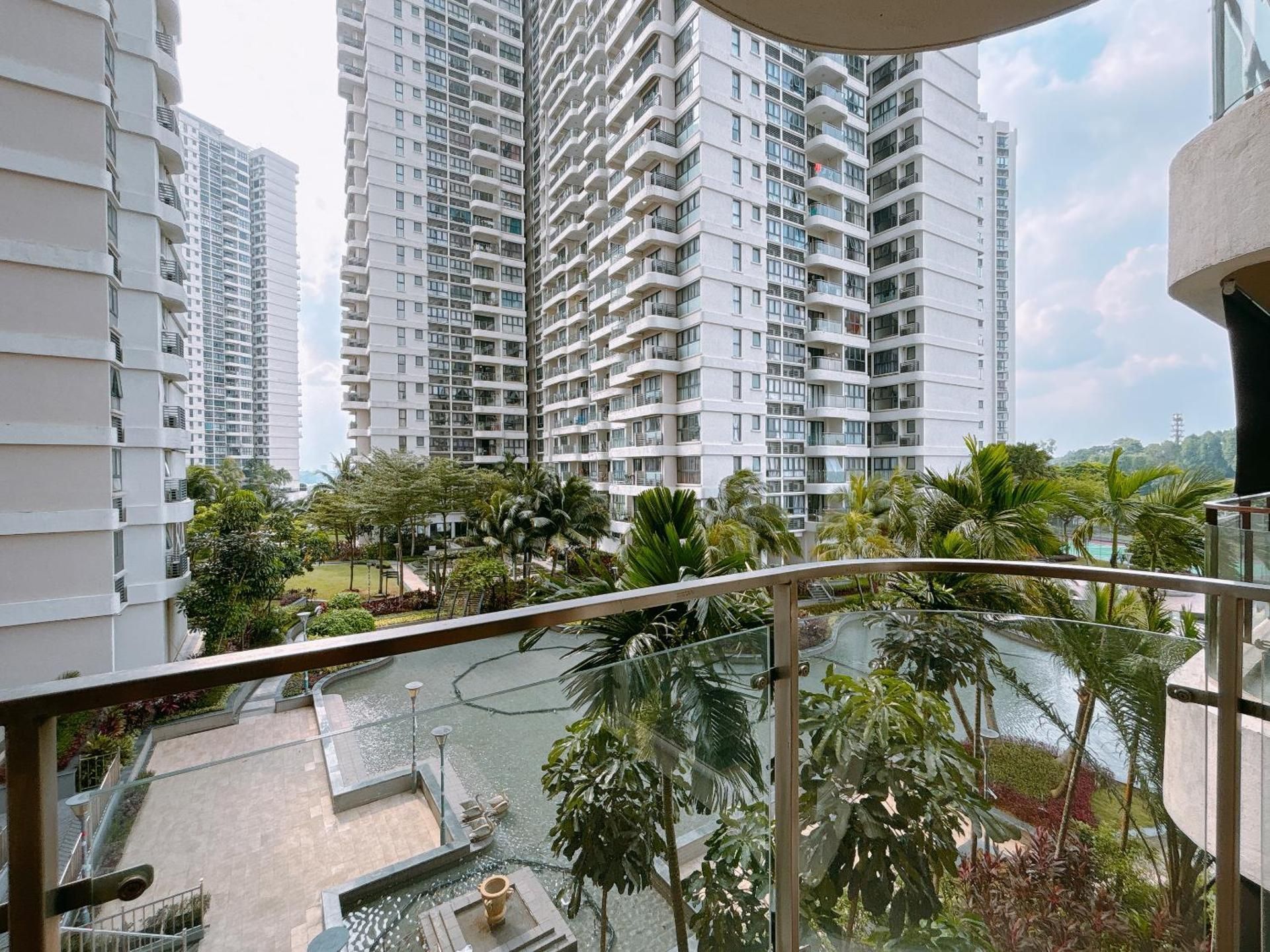 Two-Bedroom Apartment with Garden View