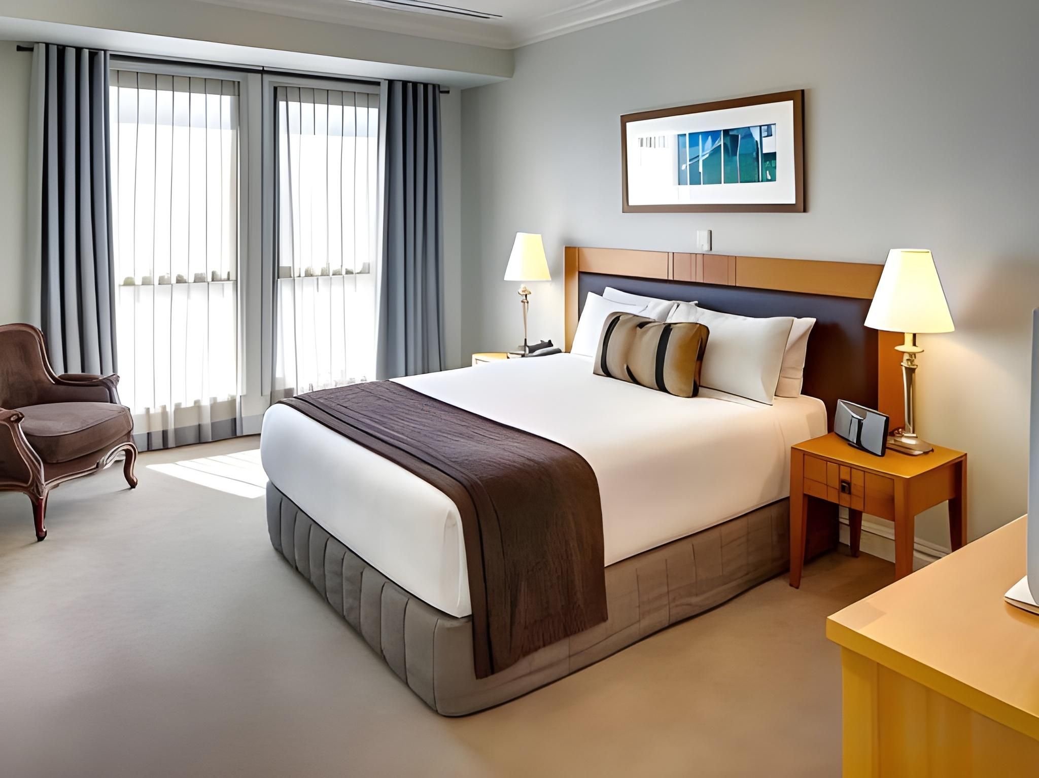 Deluxe One Bedroom Apartment with Harbour View