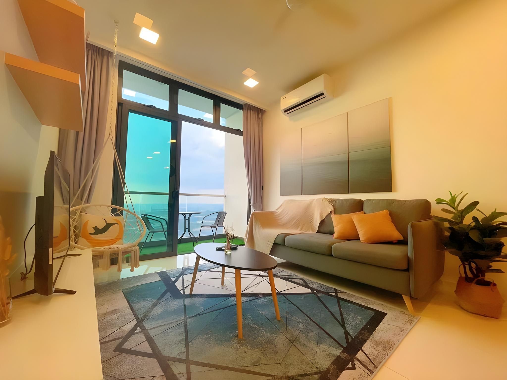 One-Bedroom Apartment with Balcony
