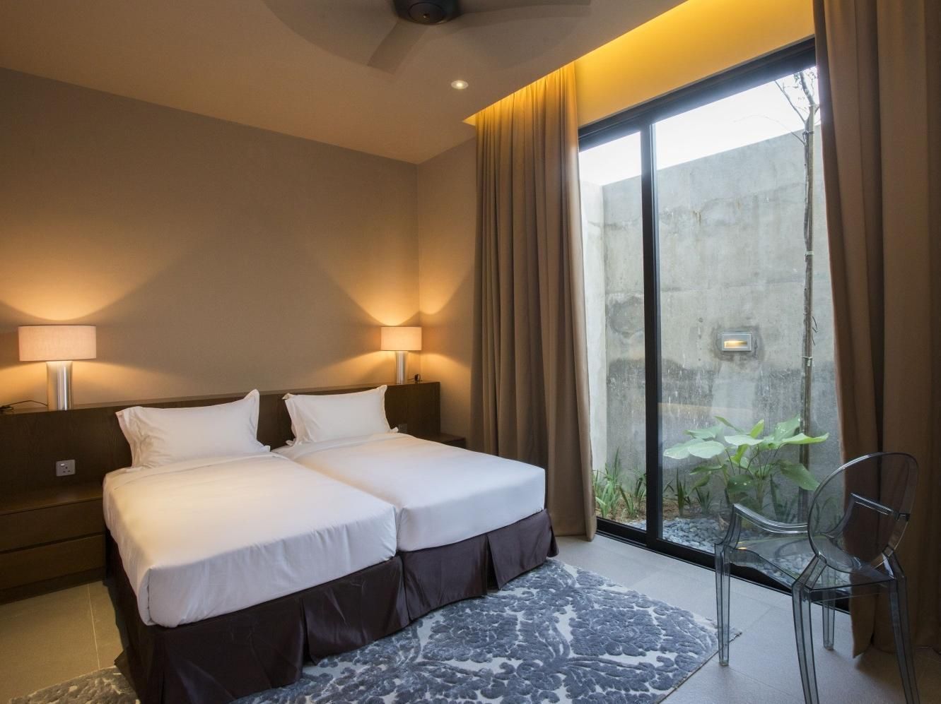 Silalima Guesthouse Twin Room with Garden View