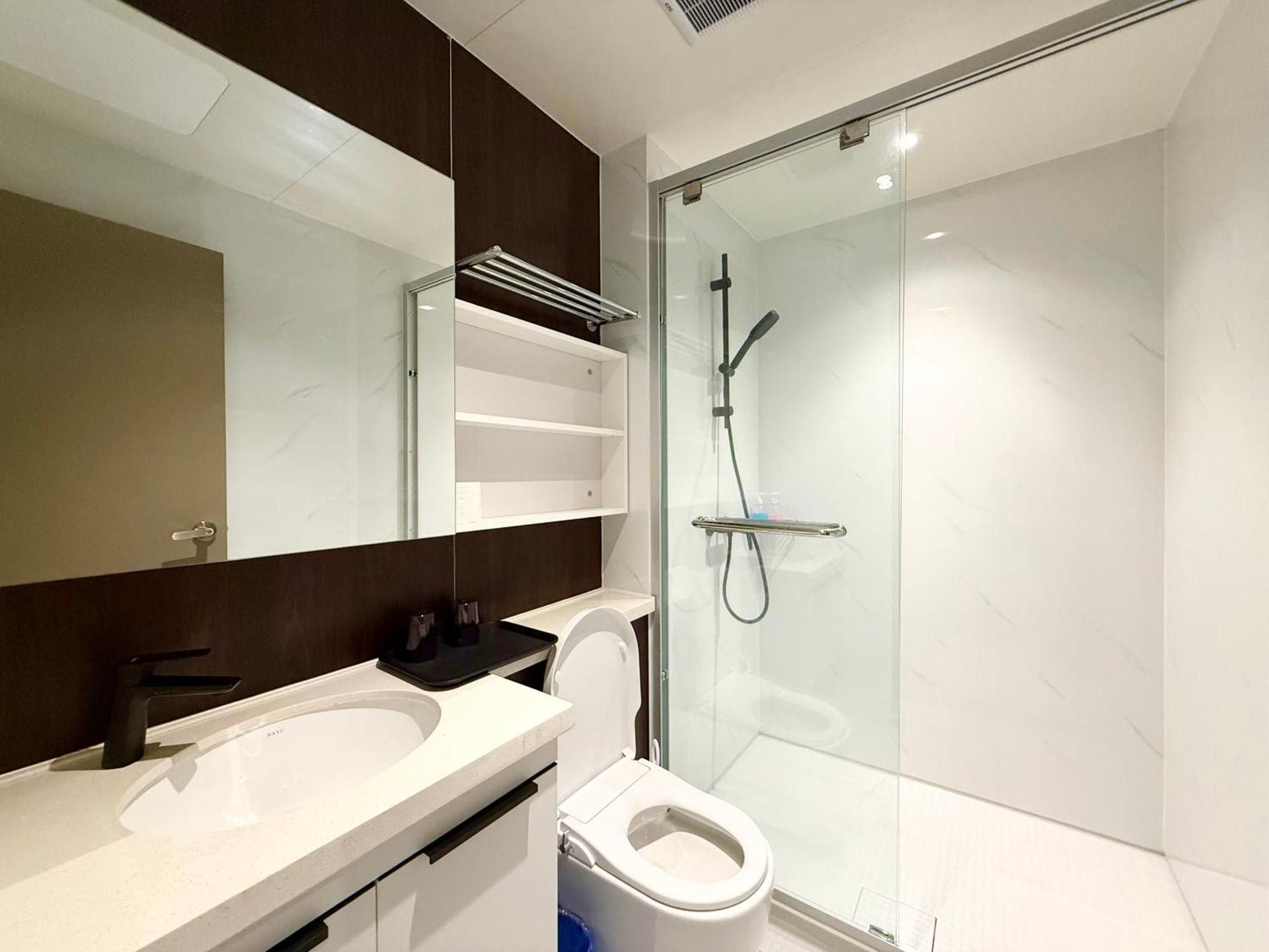 One-Bedroom Apartment with Balcony and City View