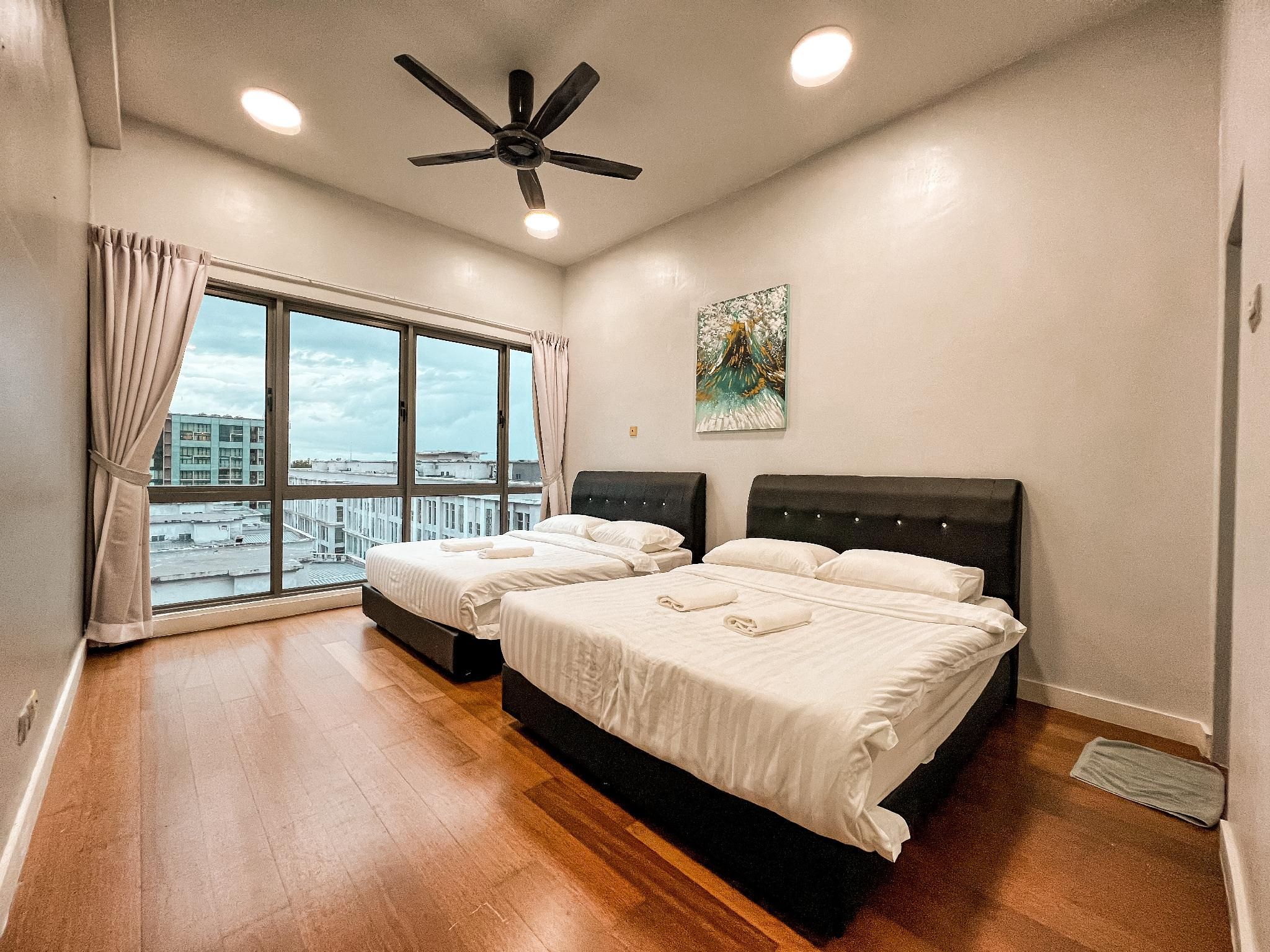 Family Apartment with Private Balcony