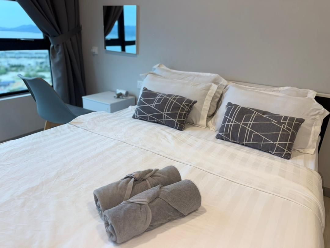 Two - Bedroom Premier Apartment with Sea View