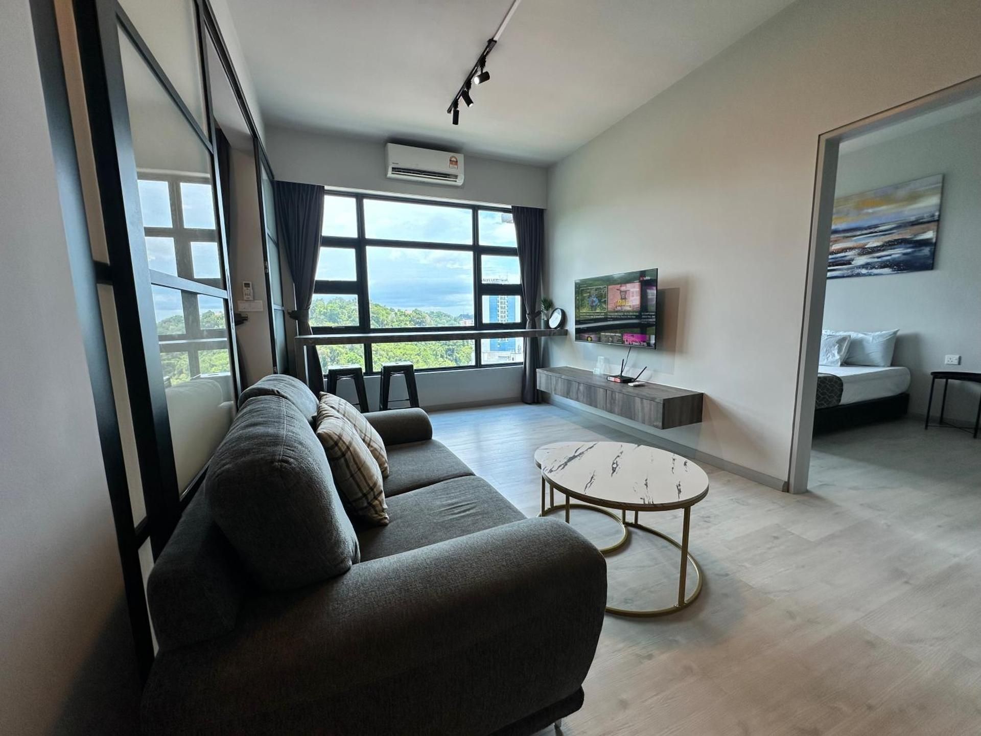 Two-Bedroom Apartment with City View