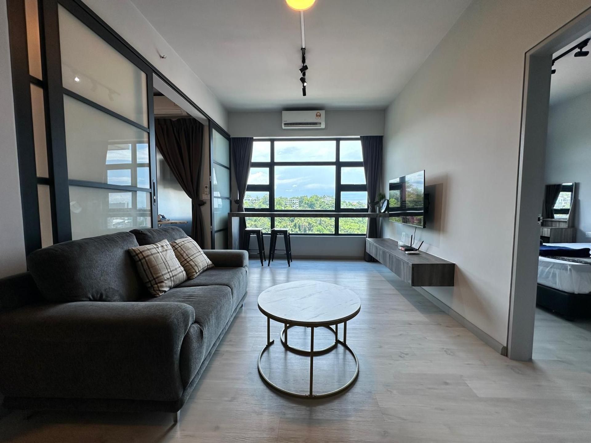 Two-Bedroom Apartment with City View