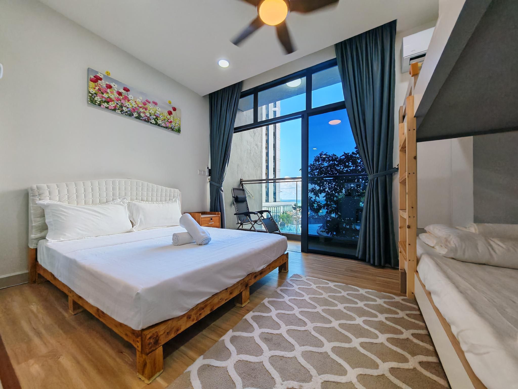 One Bedroom Apartment - Balcony