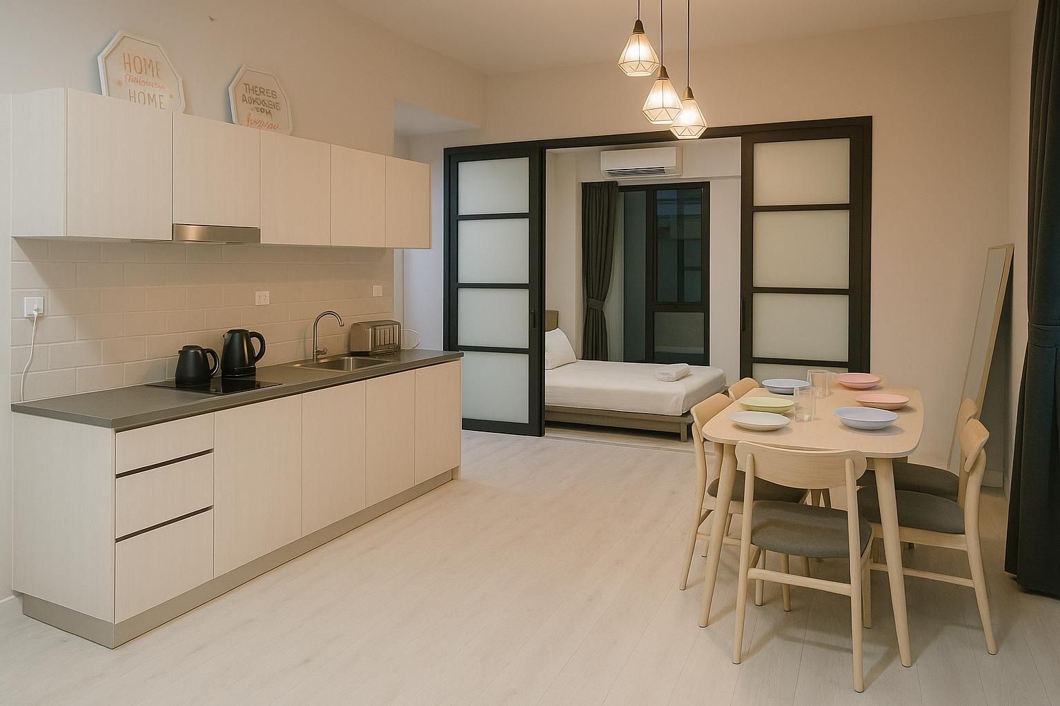 2-Bedroom Ocean View Apartment with 2 Bathrooms